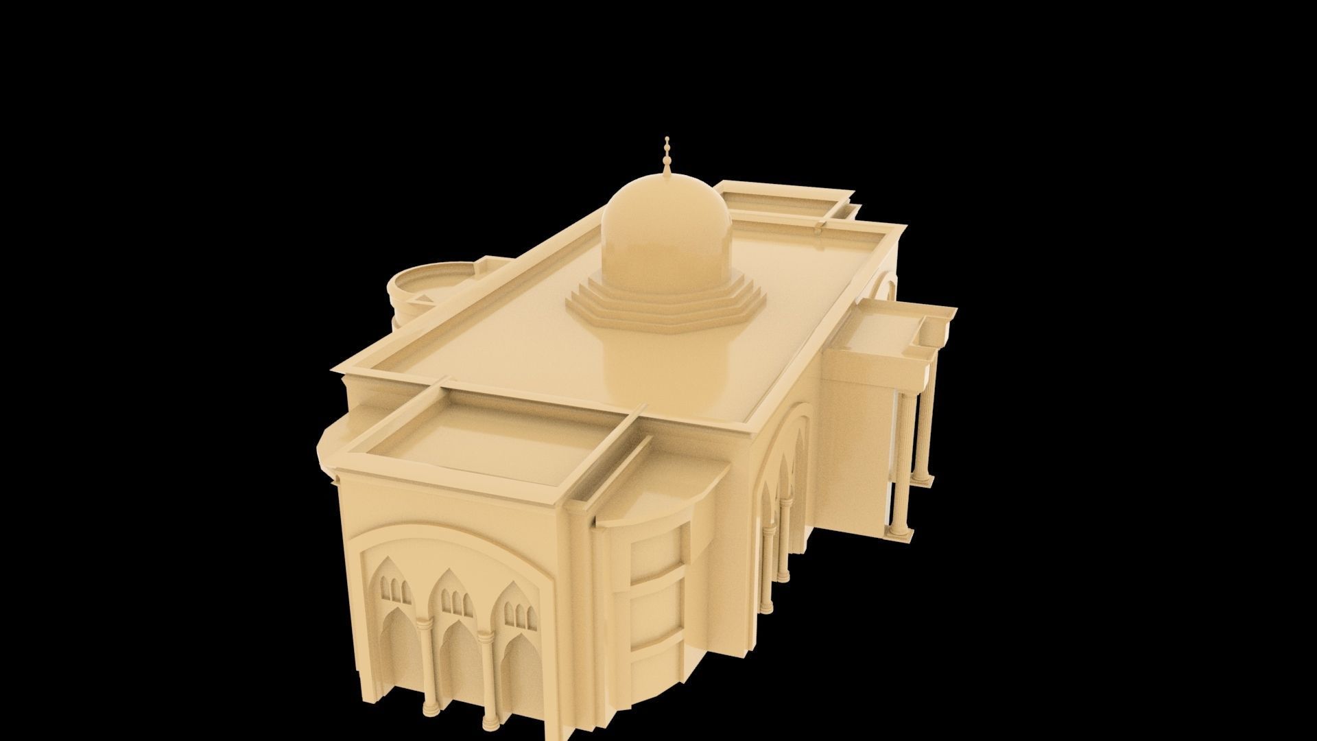 Sharjah Finance Department 3D model_5