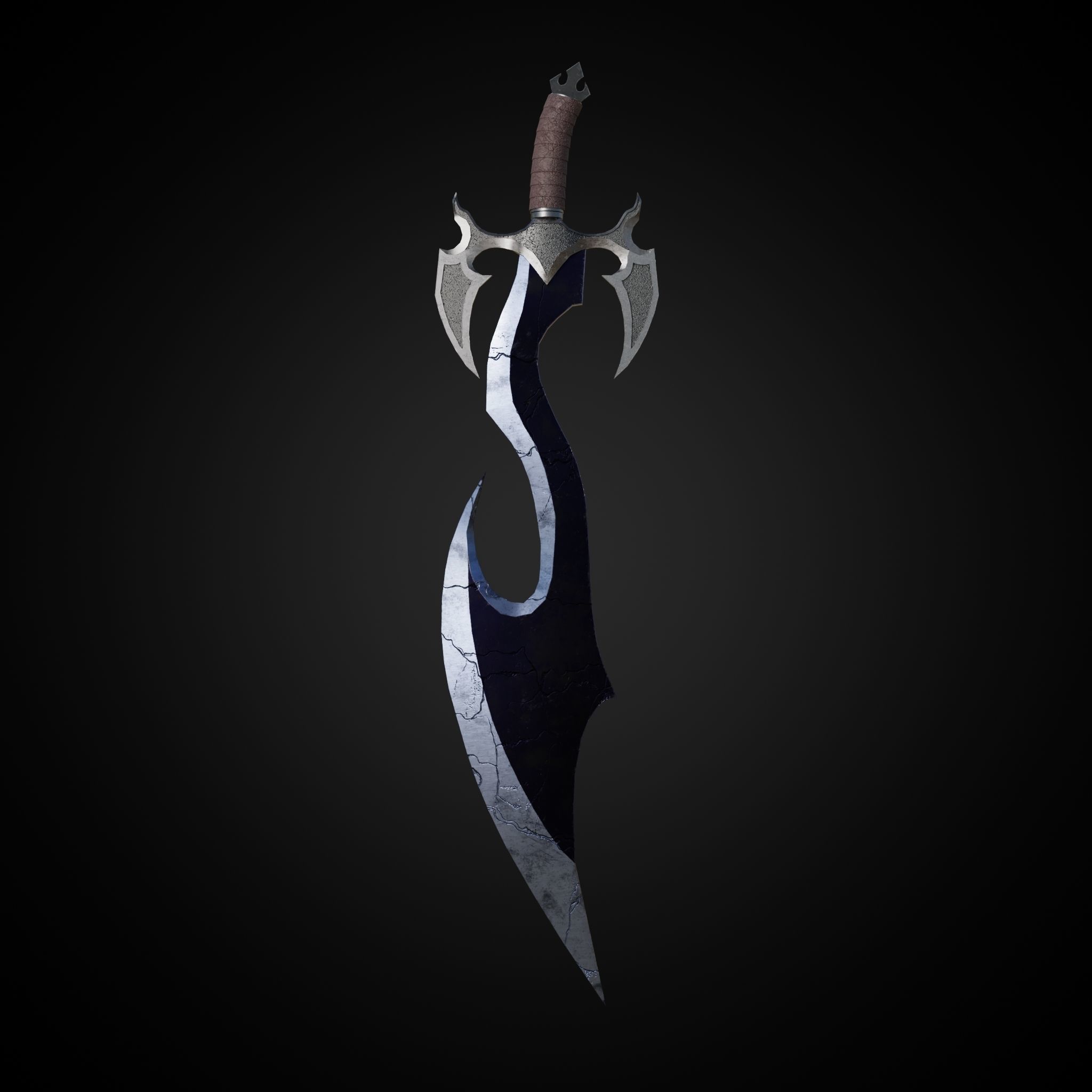 Sword of Warrior 3D model_30