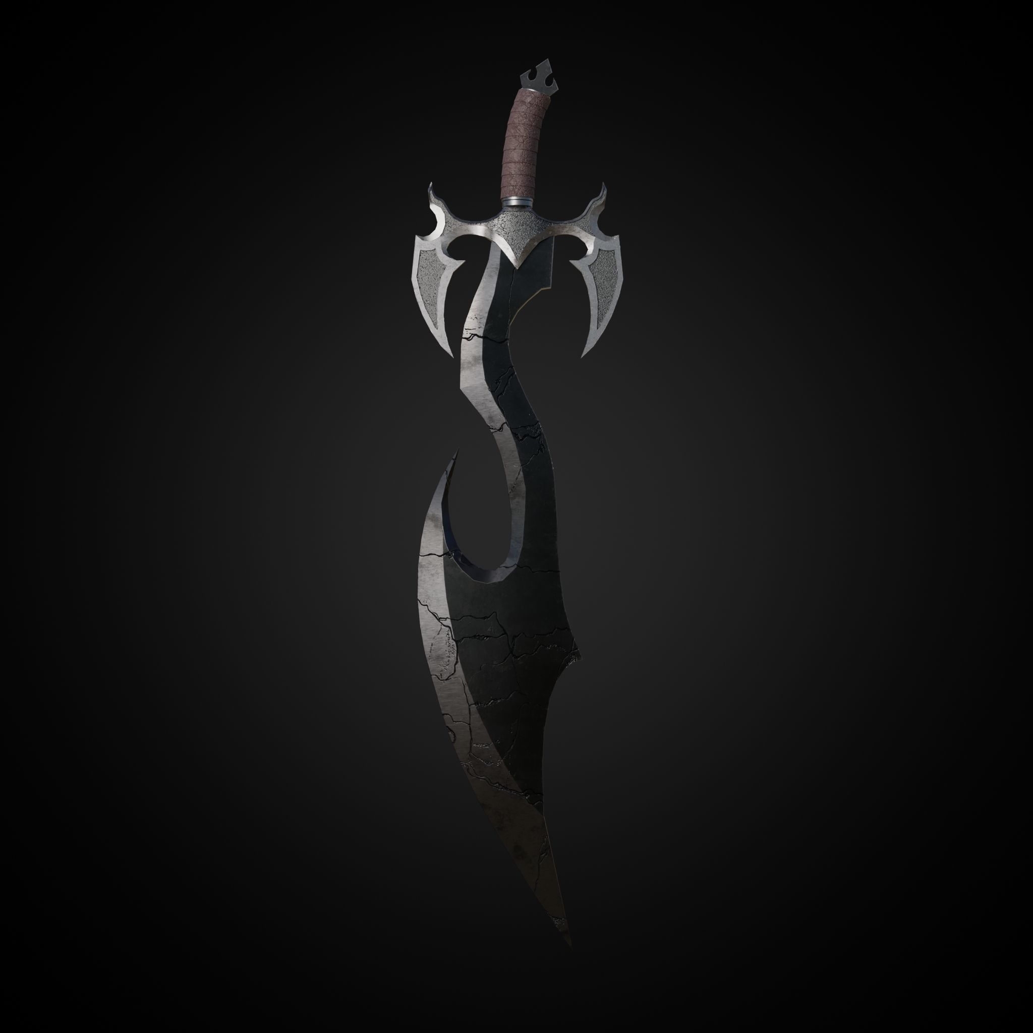 Sword of Warrior 3D model_12
