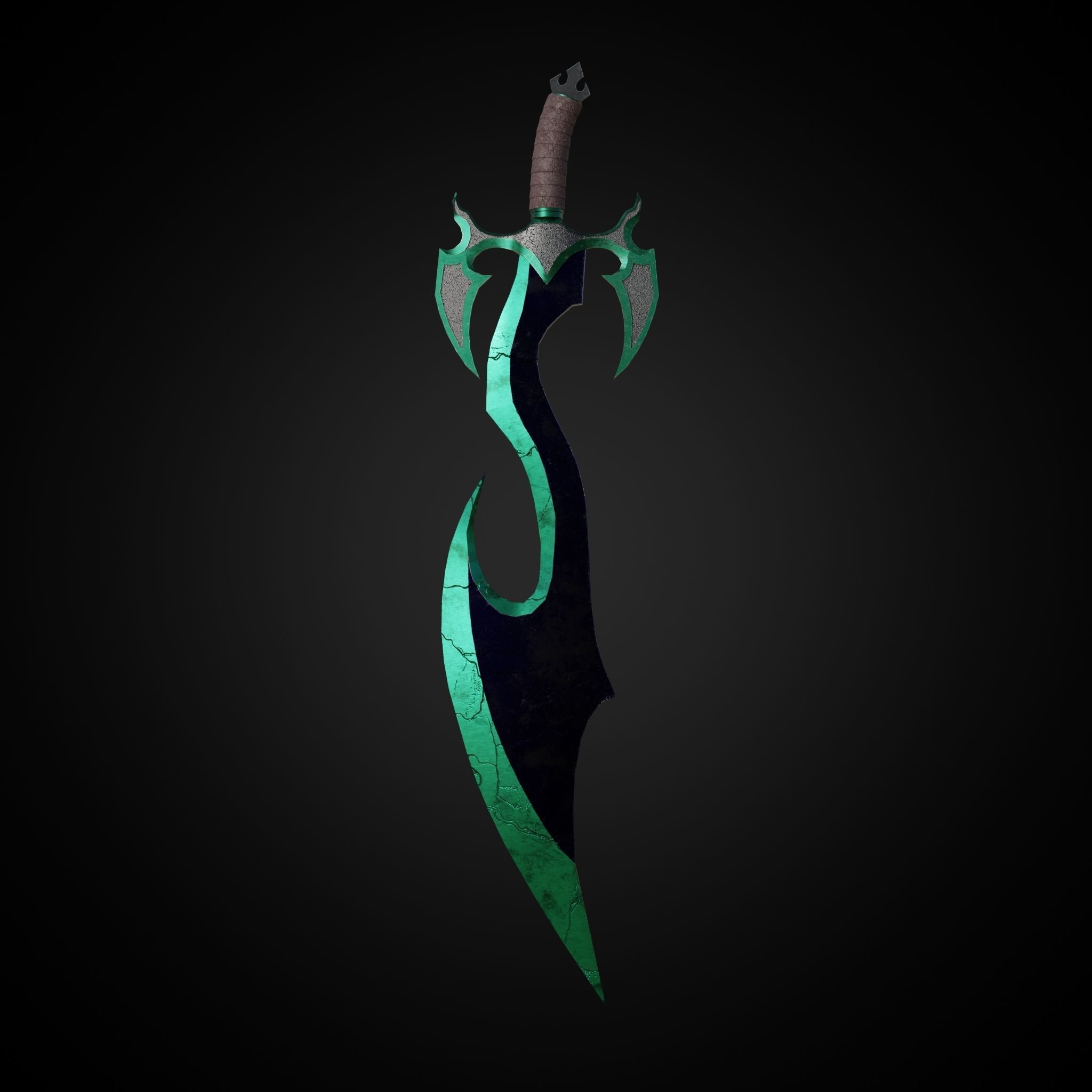 Sword of Warrior 3D model_7