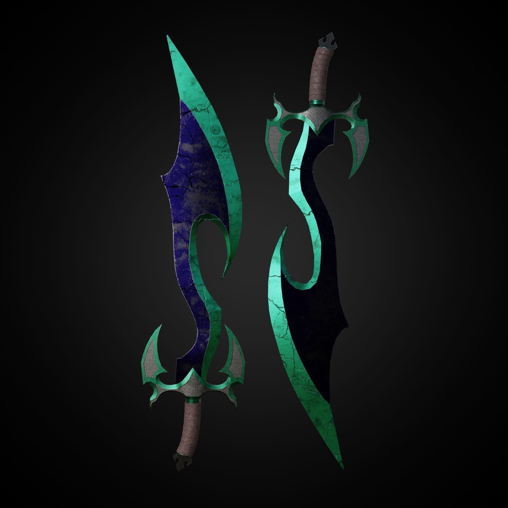 Sword of Warrior 3D model_10