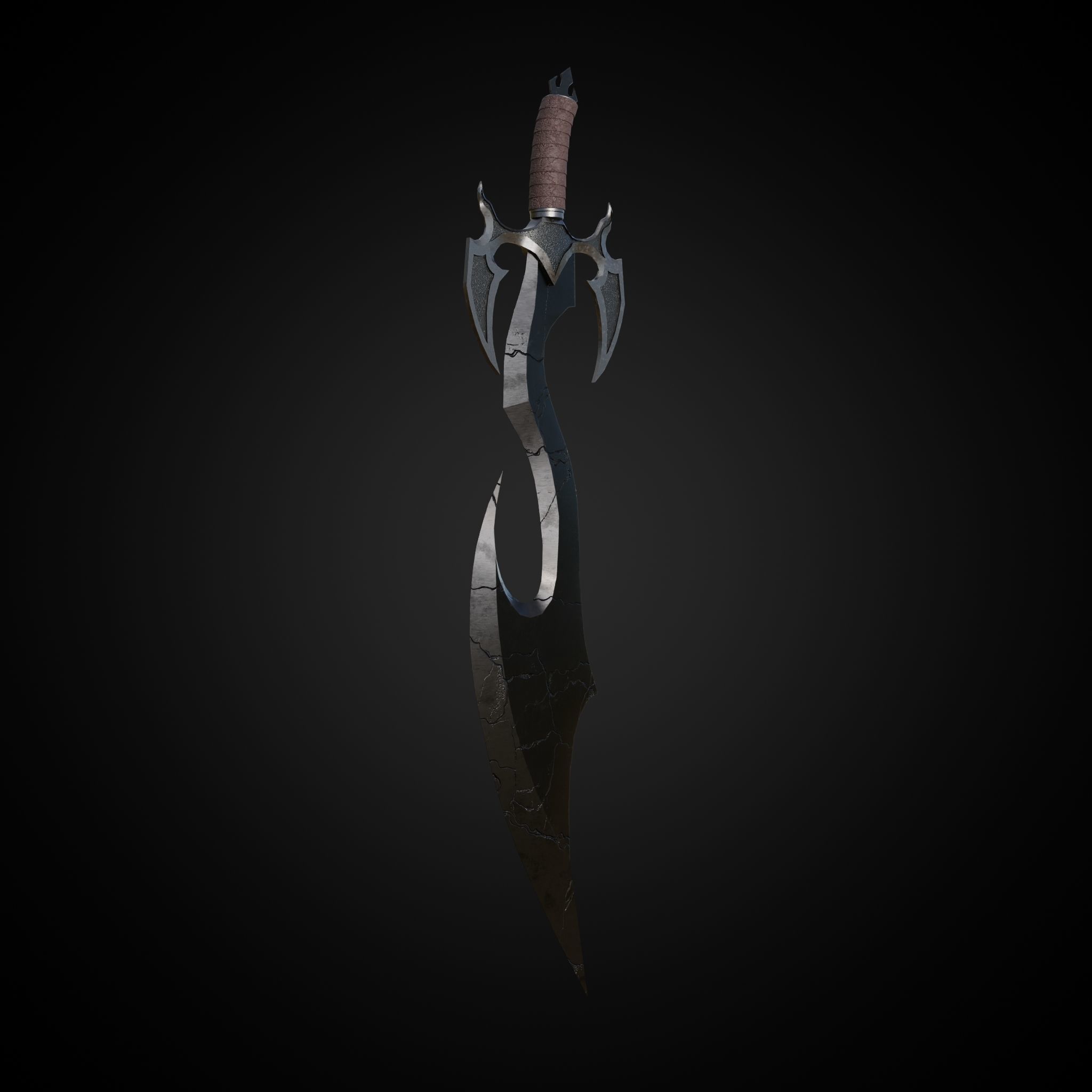 Sword of Warrior 3D model_14