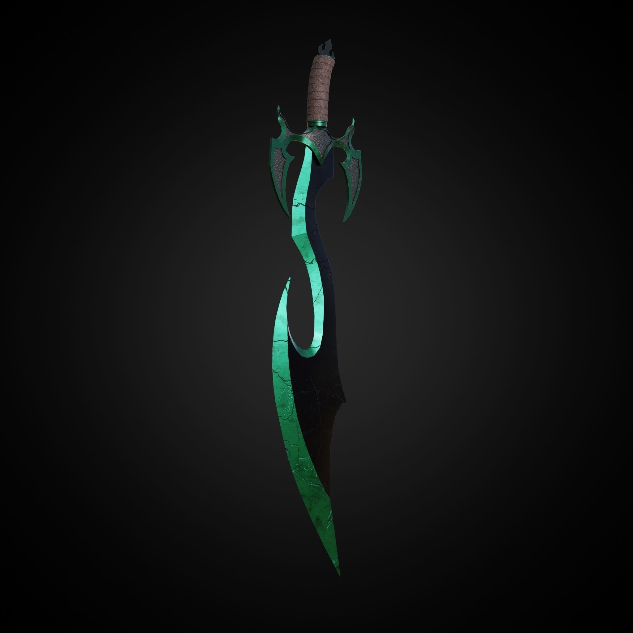 Sword of Warrior 3D model_6