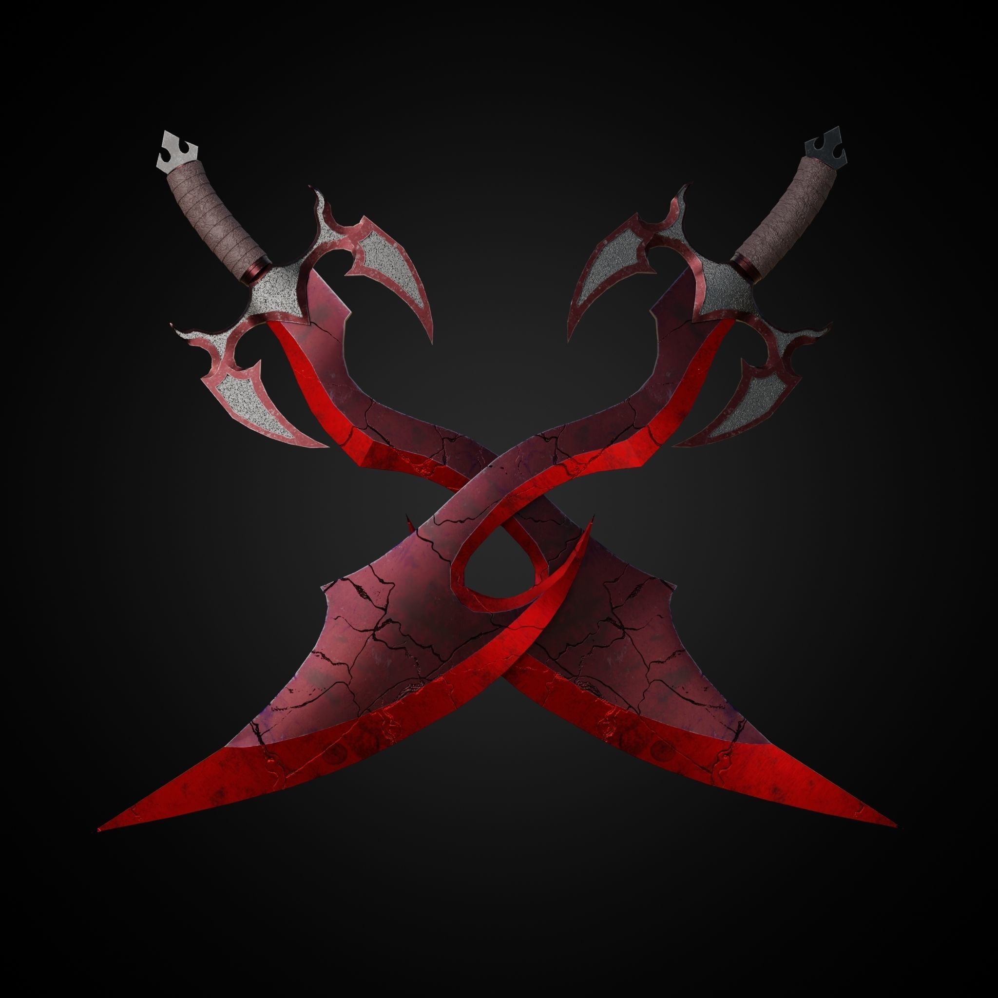 Sword of Warrior 3D model_4