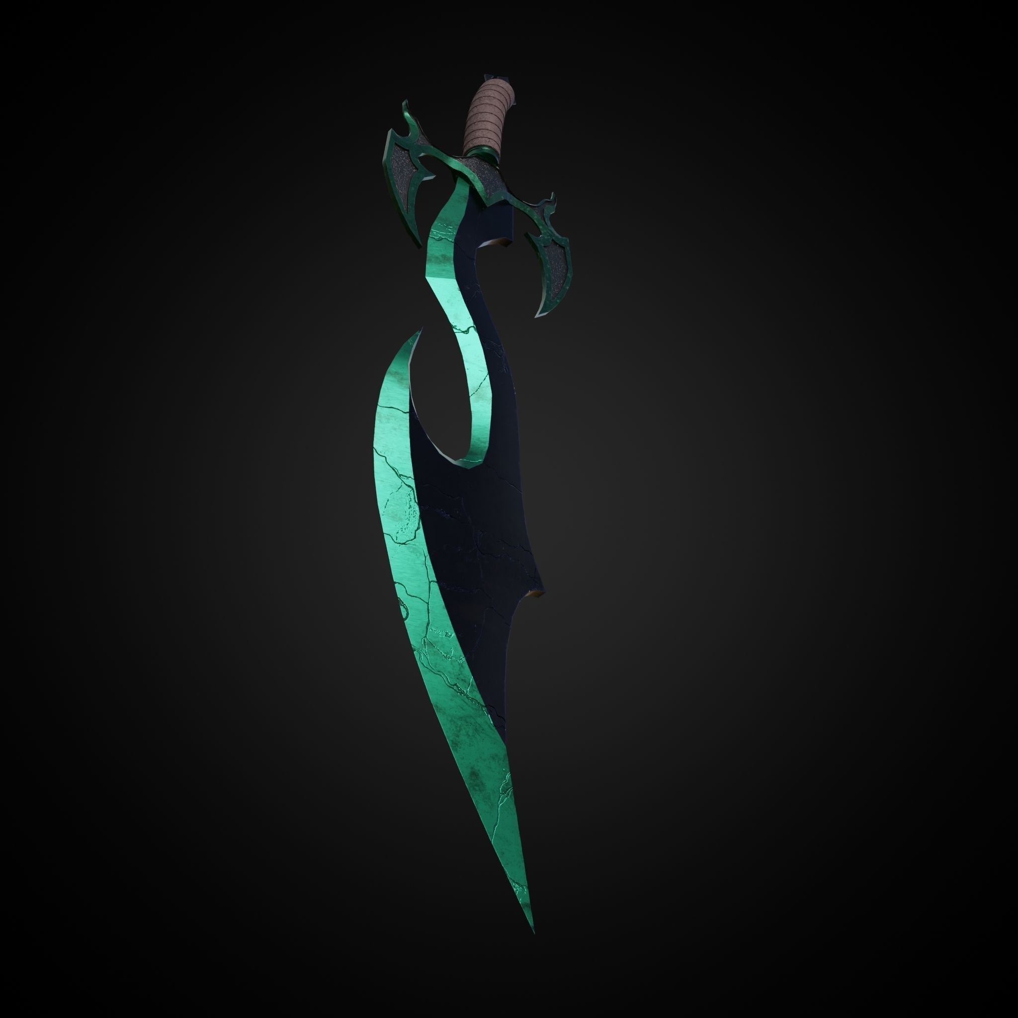 Sword of Warrior 3D model_8