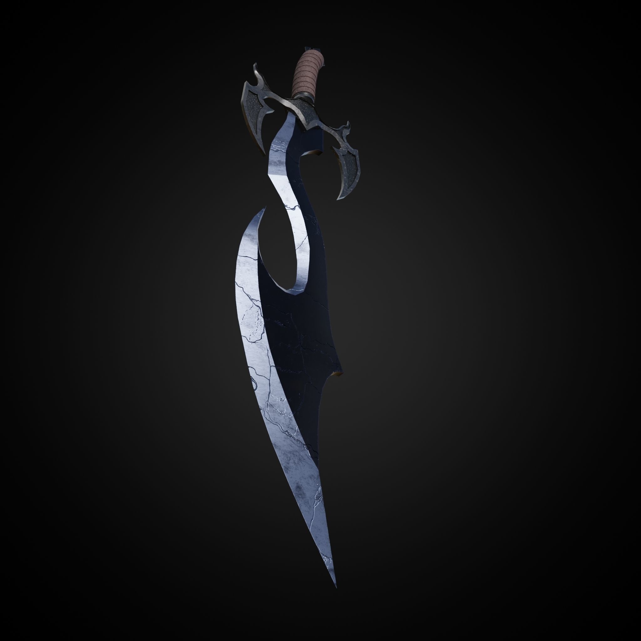 Sword of Warrior 3D model_32