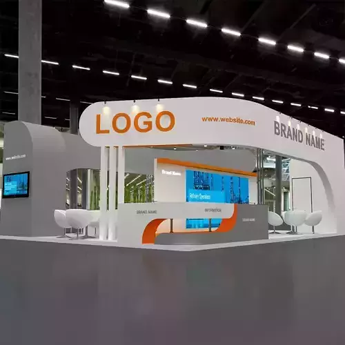 exhibition 3D model