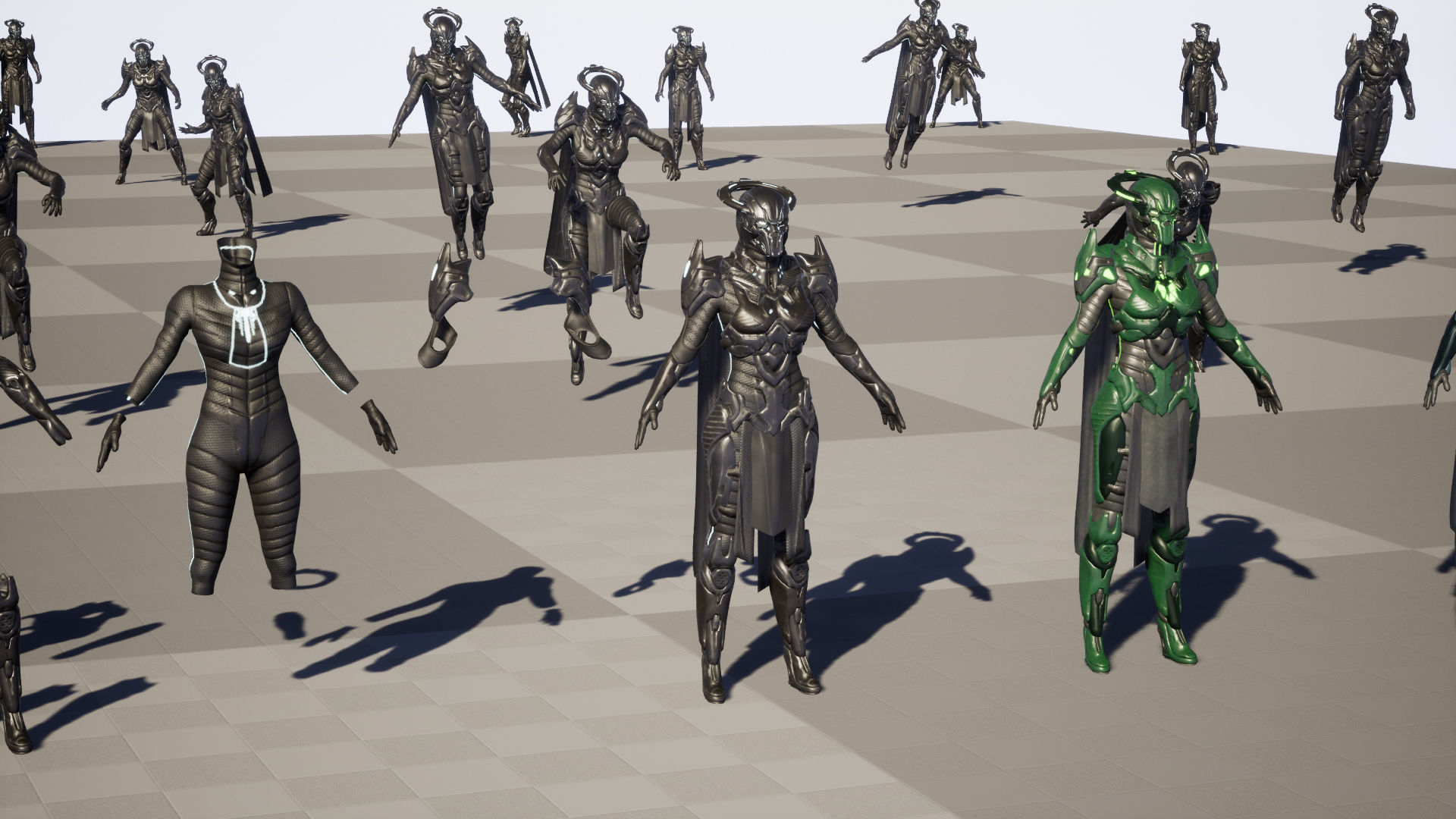 CyberSuit7 Low-poly 3D model_17