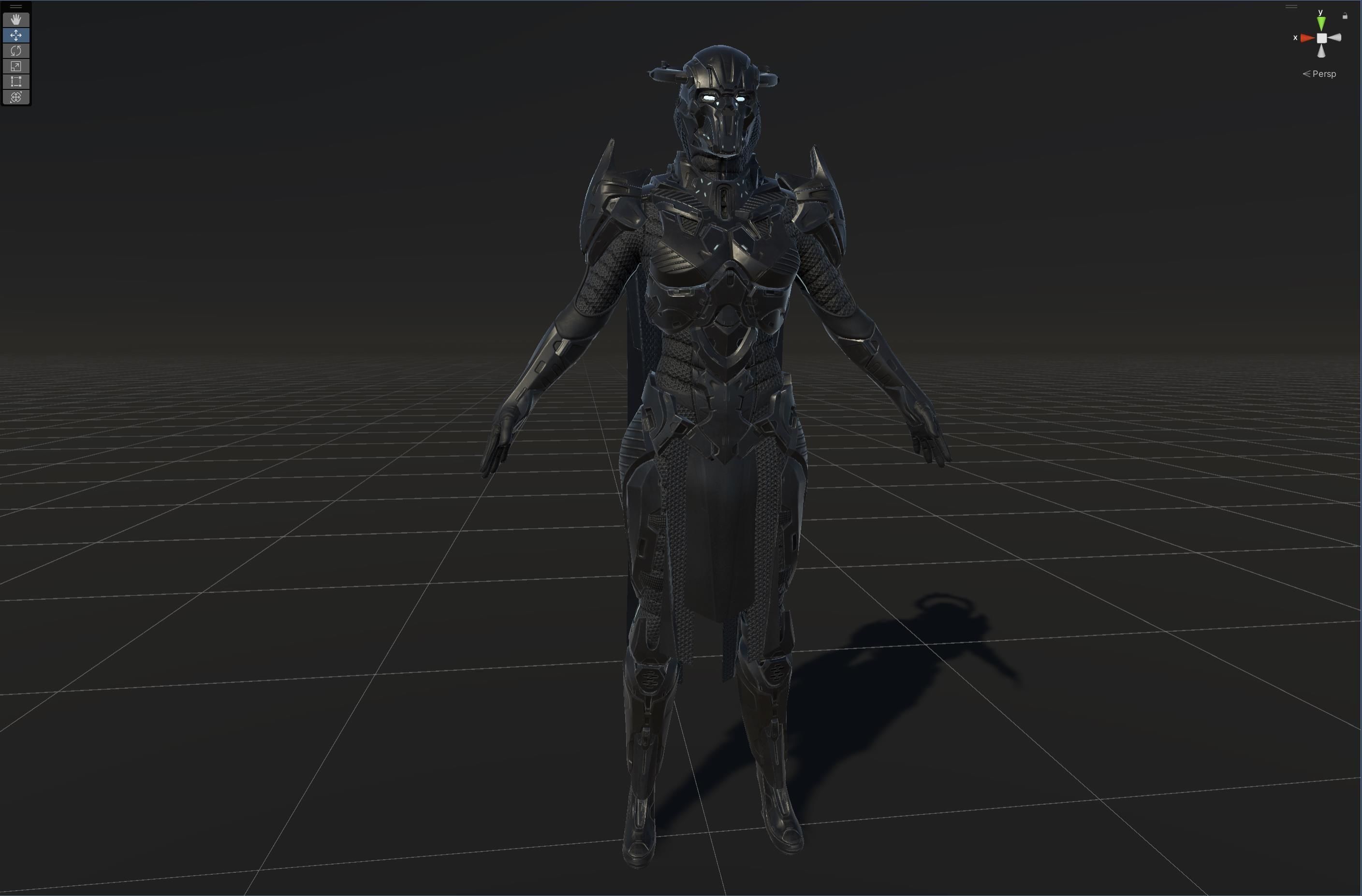 CyberSuit7 Low-poly 3D model_21