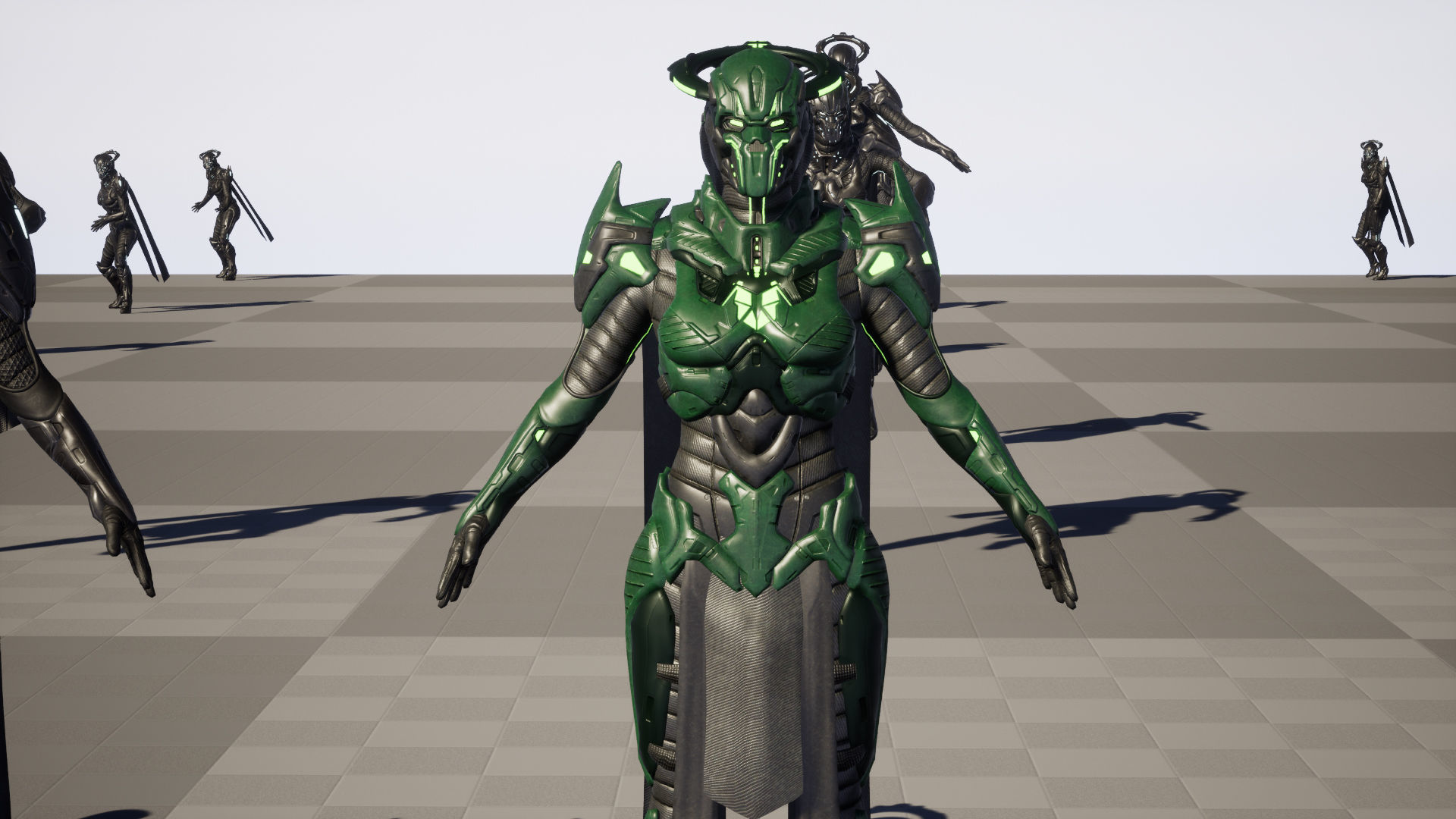 CyberSuit7 Low-poly 3D model_23