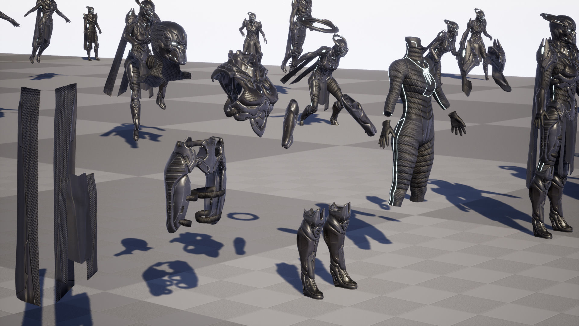 CyberSuit7 Low-poly 3D model_25