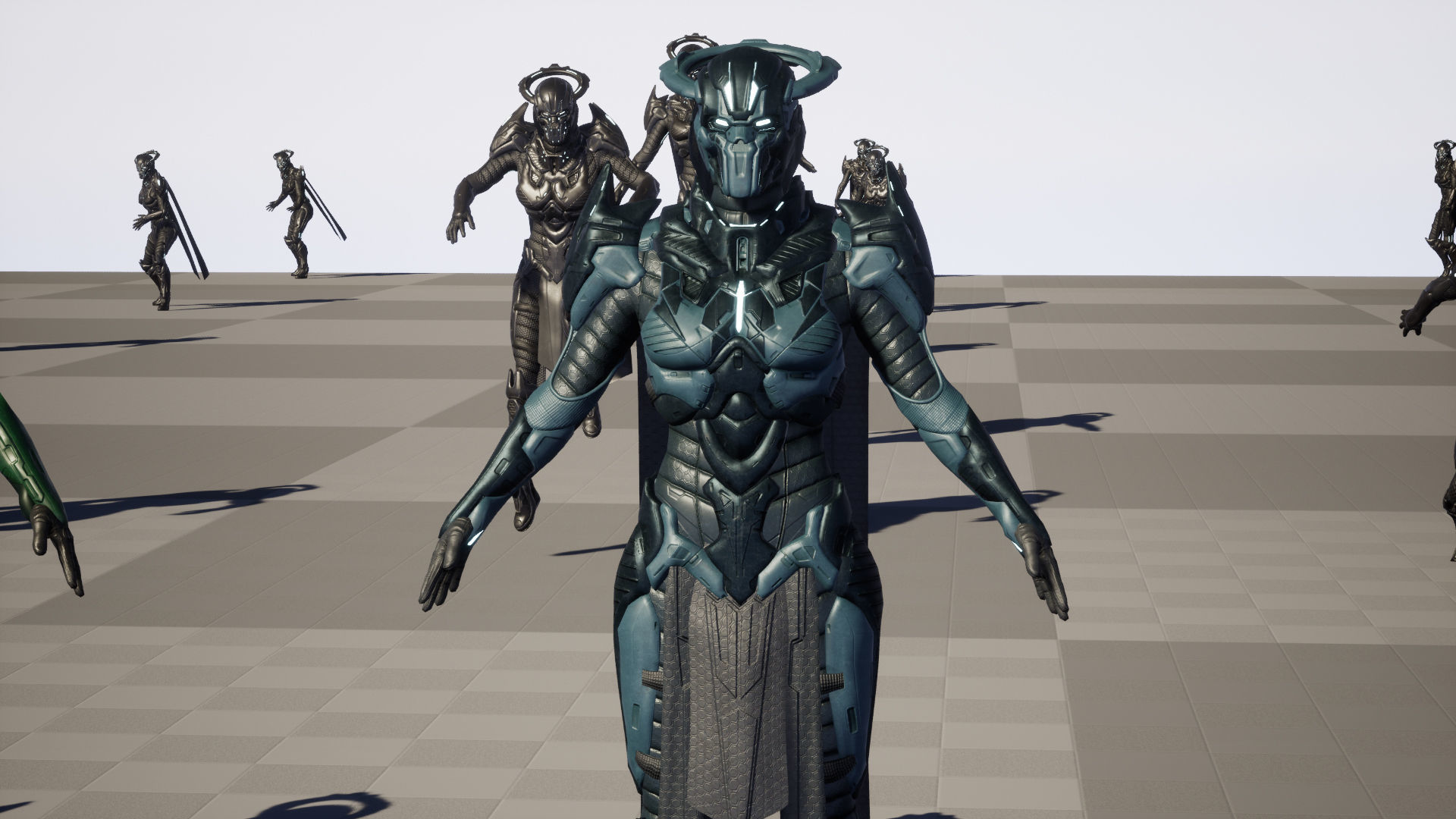 CyberSuit7 Low-poly 3D model_20