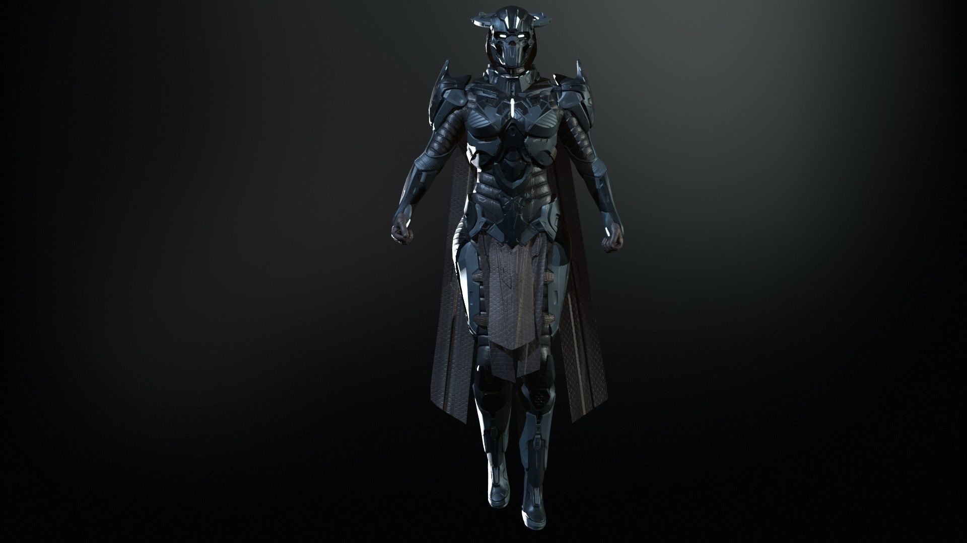CyberSuit7 Low-poly 3D model_18