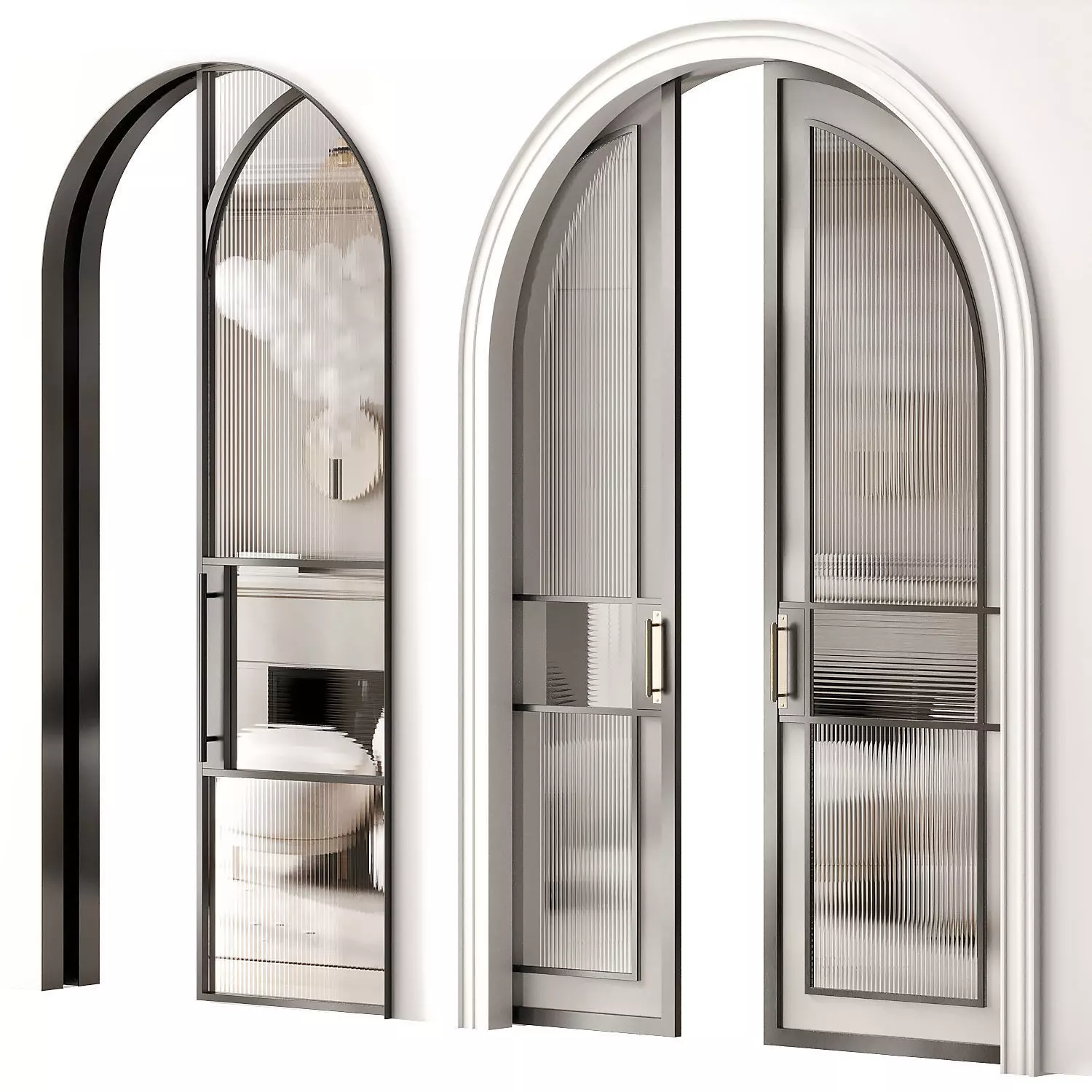Art deco doors 2 3D model_0