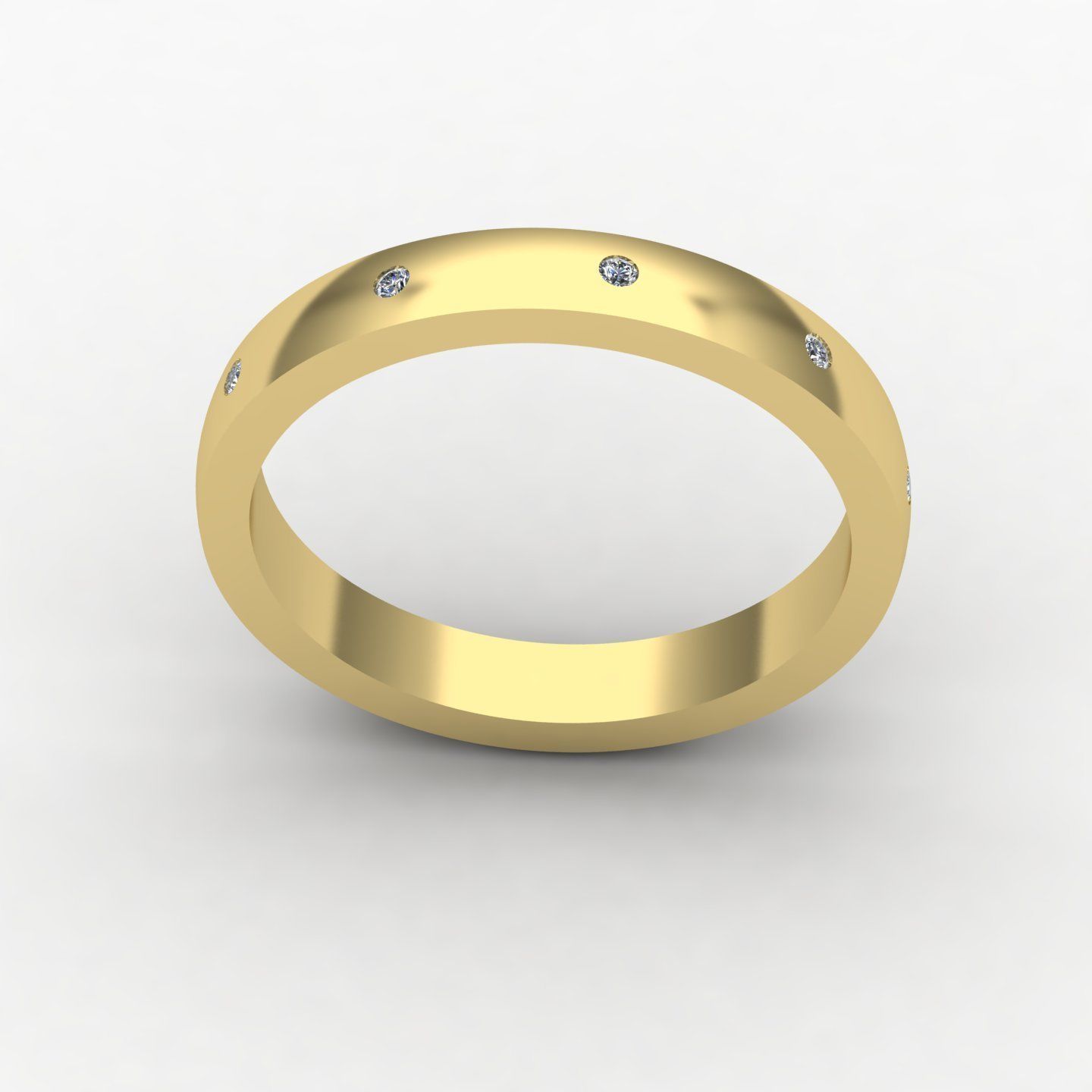 Women ring9 3D print model_8