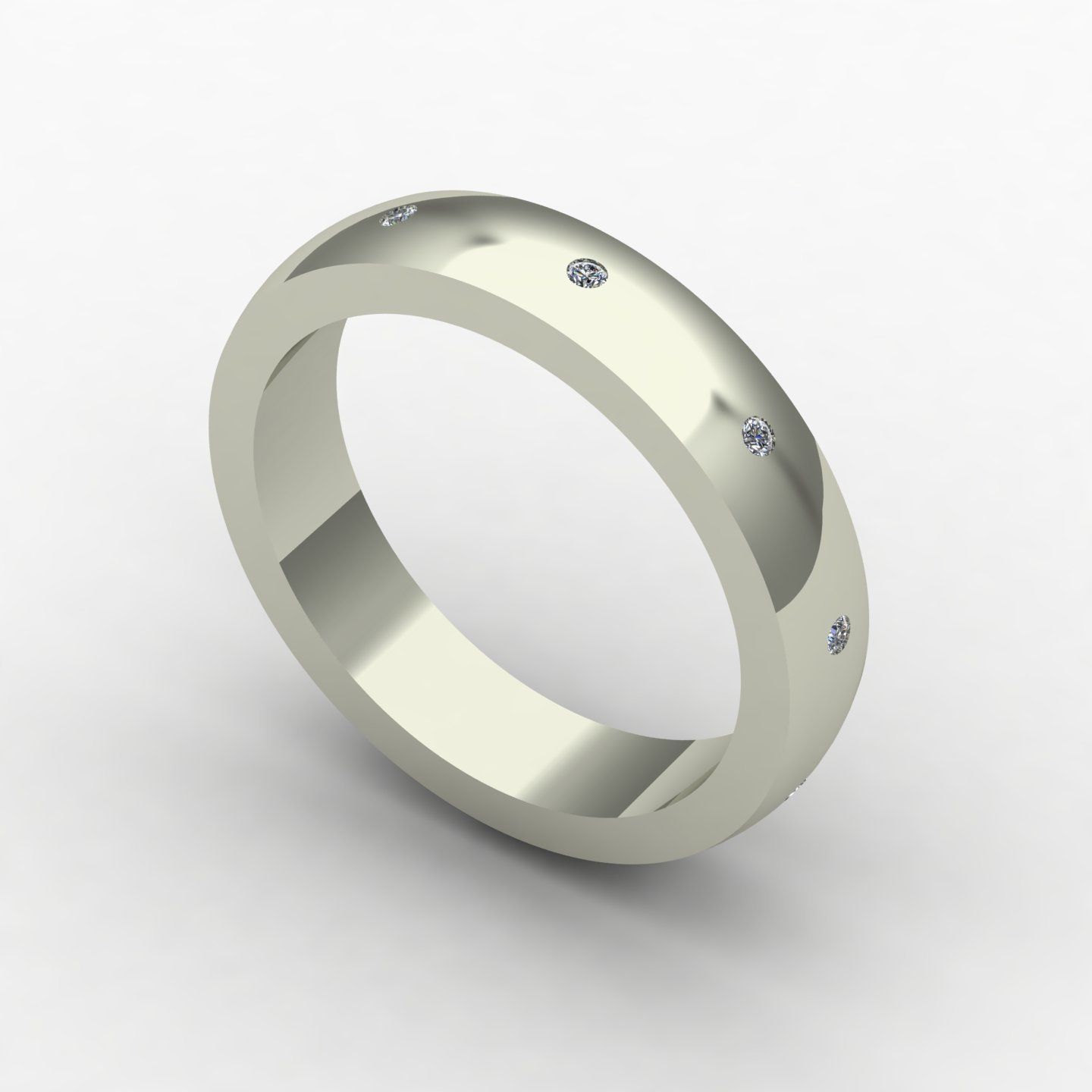 Women ring9 3D print model_18
