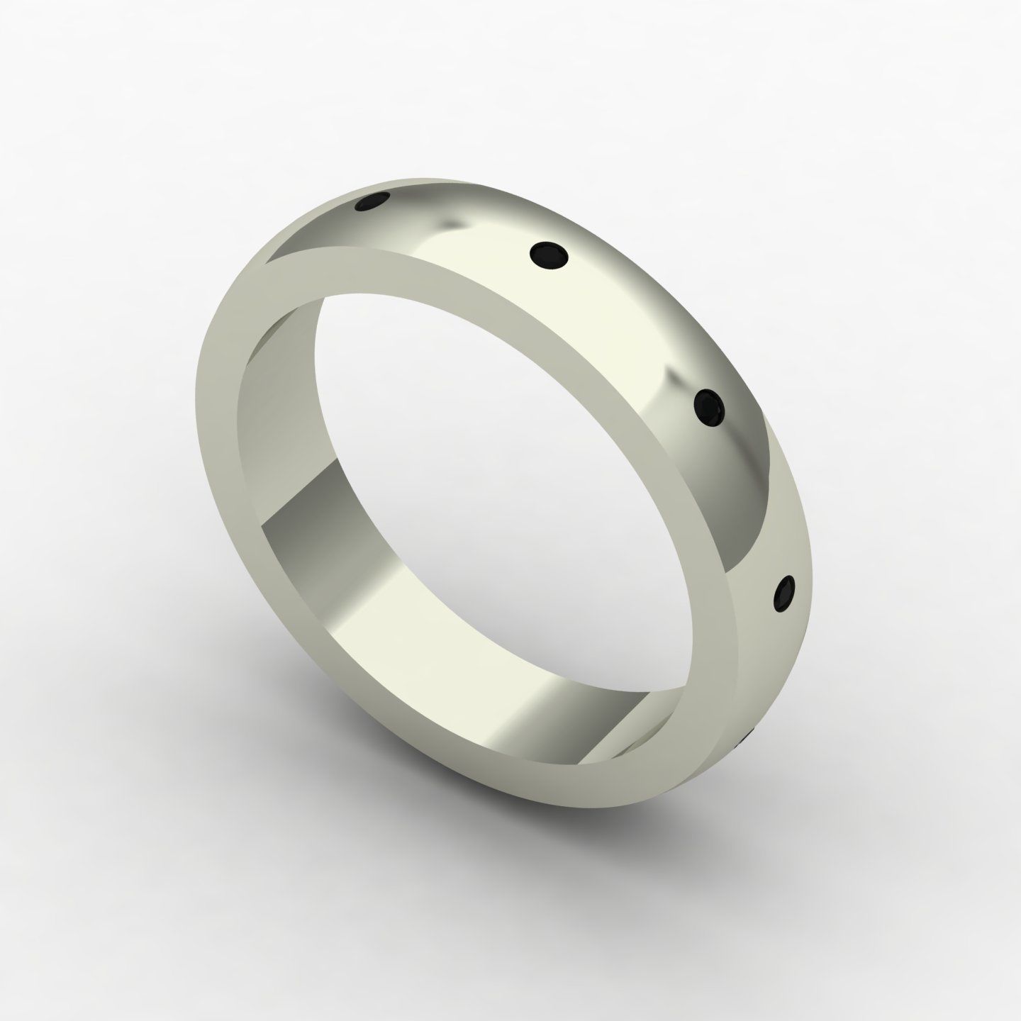 Women ring9 3D print model_15