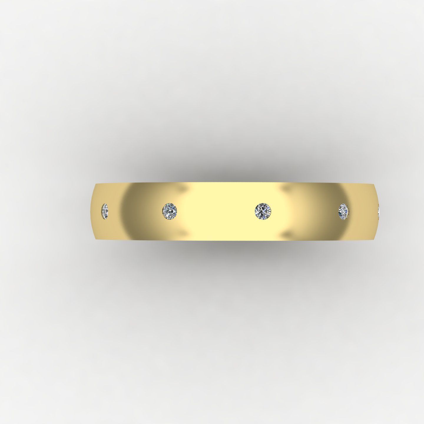 Women ring9 3D print model_14