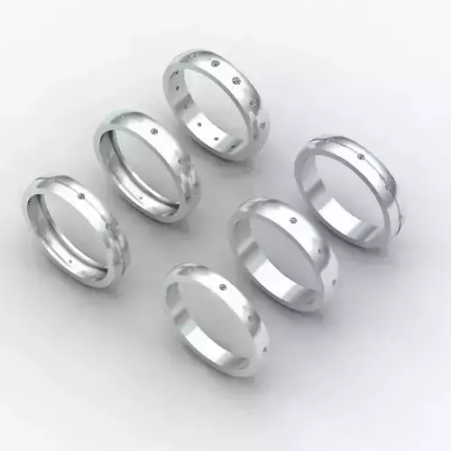 Women ring9 3D print model