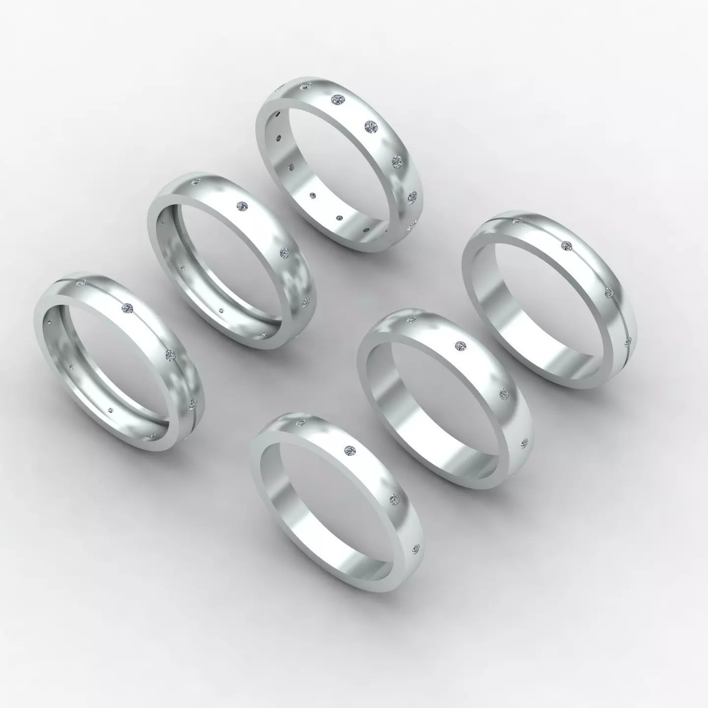 Women ring9 3D print model_0