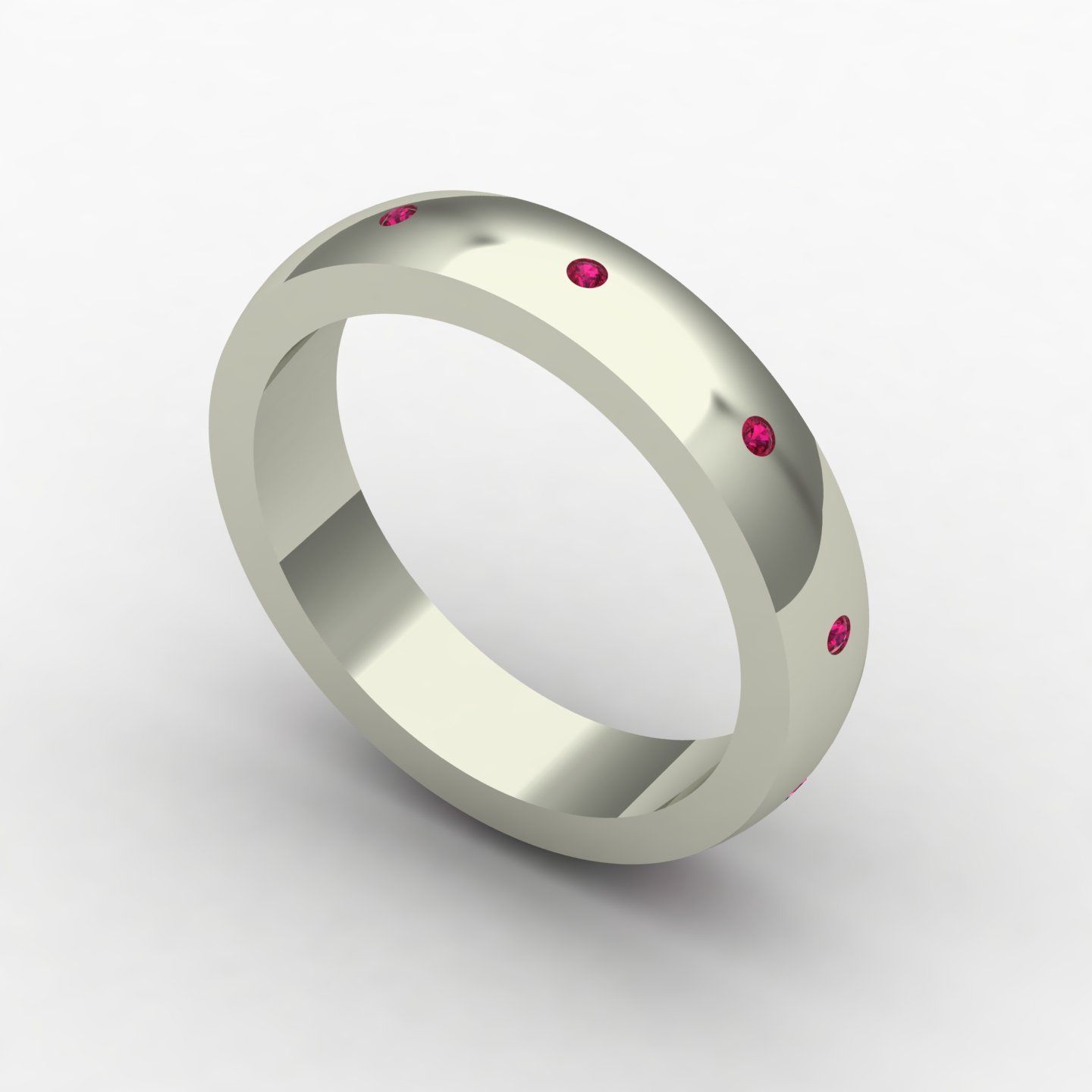 Women ring9 3D print model_16