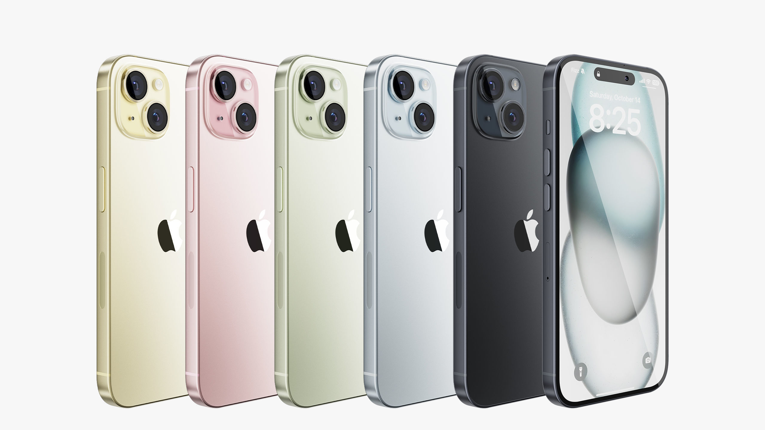 Apple iPhone 15 Collection 3D model_2