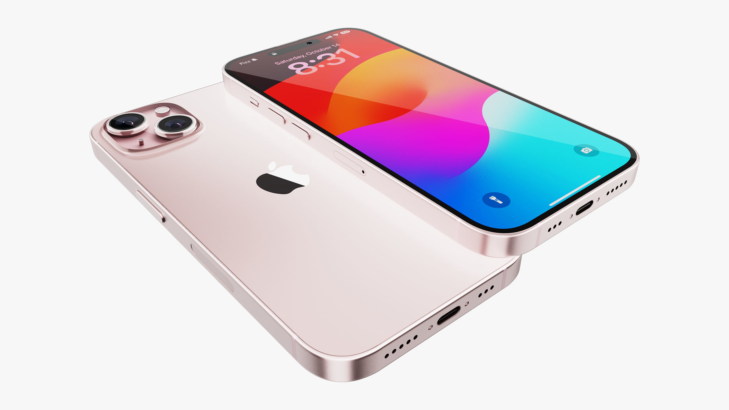 Apple iPhone 15 Collection 3D model_43