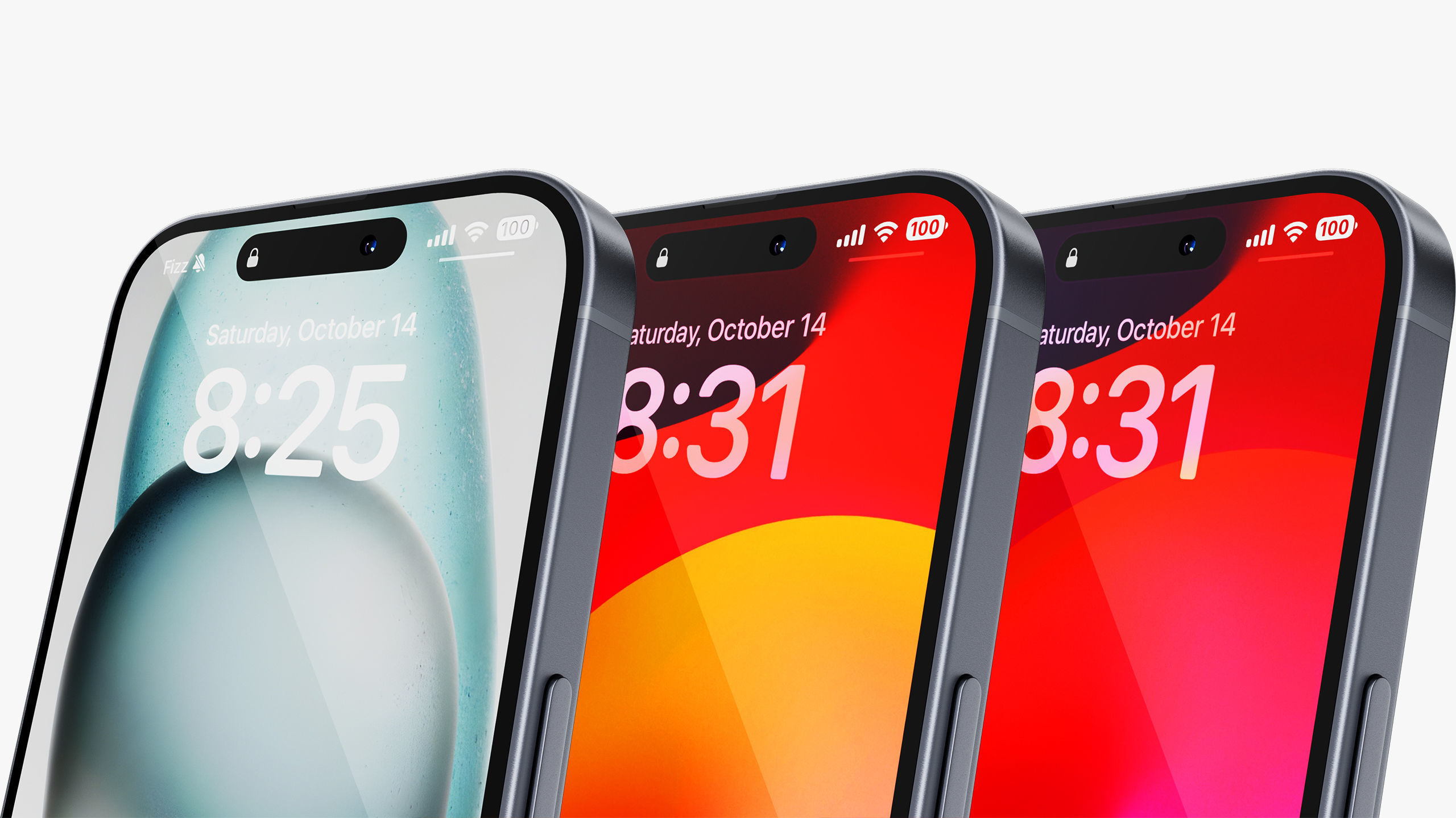 Apple iPhone 15 Collection 3D model_23