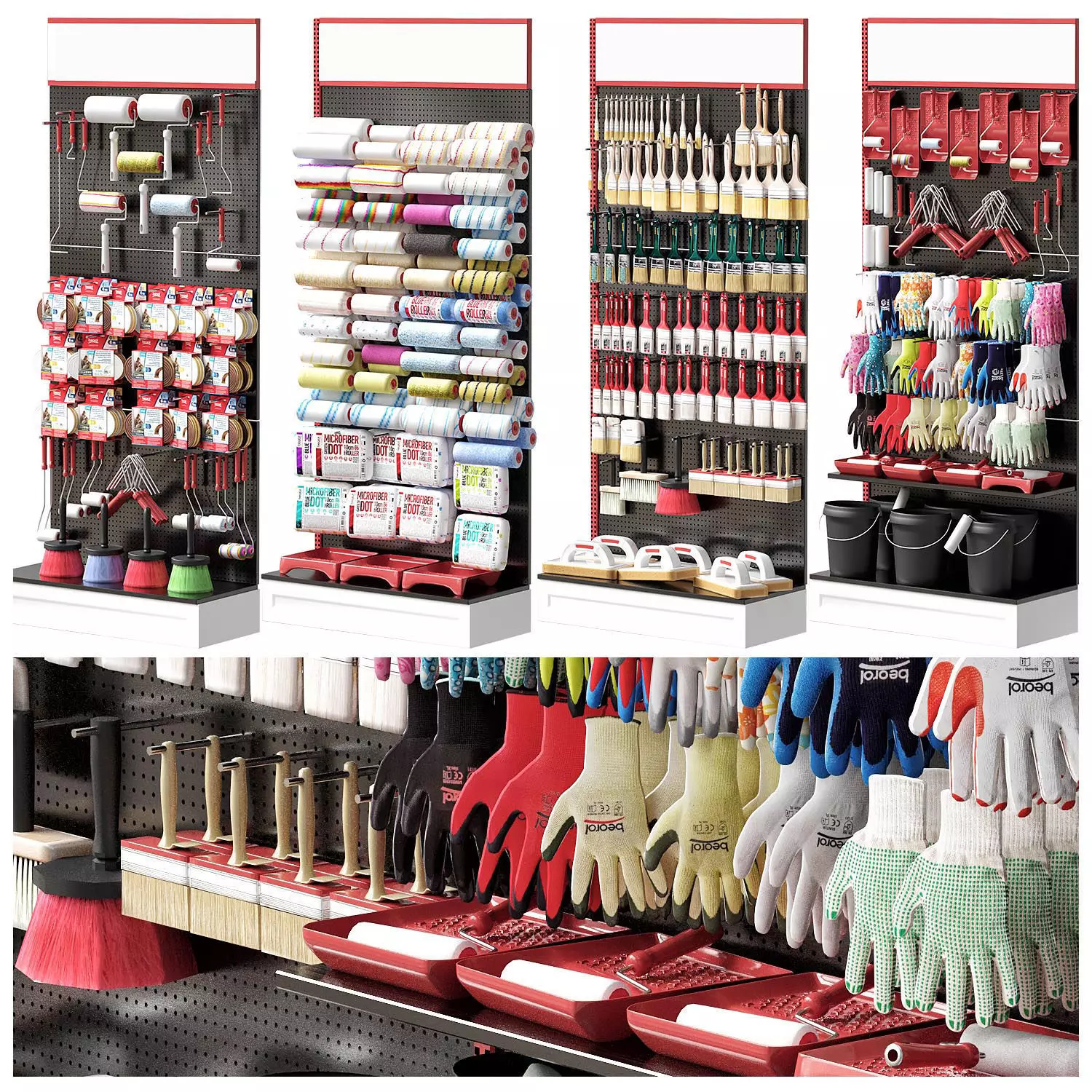 Hardware store 1 3D model_0