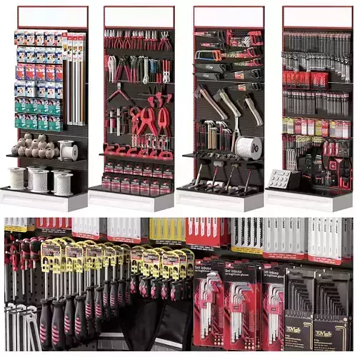 Hardware store 3 3D model