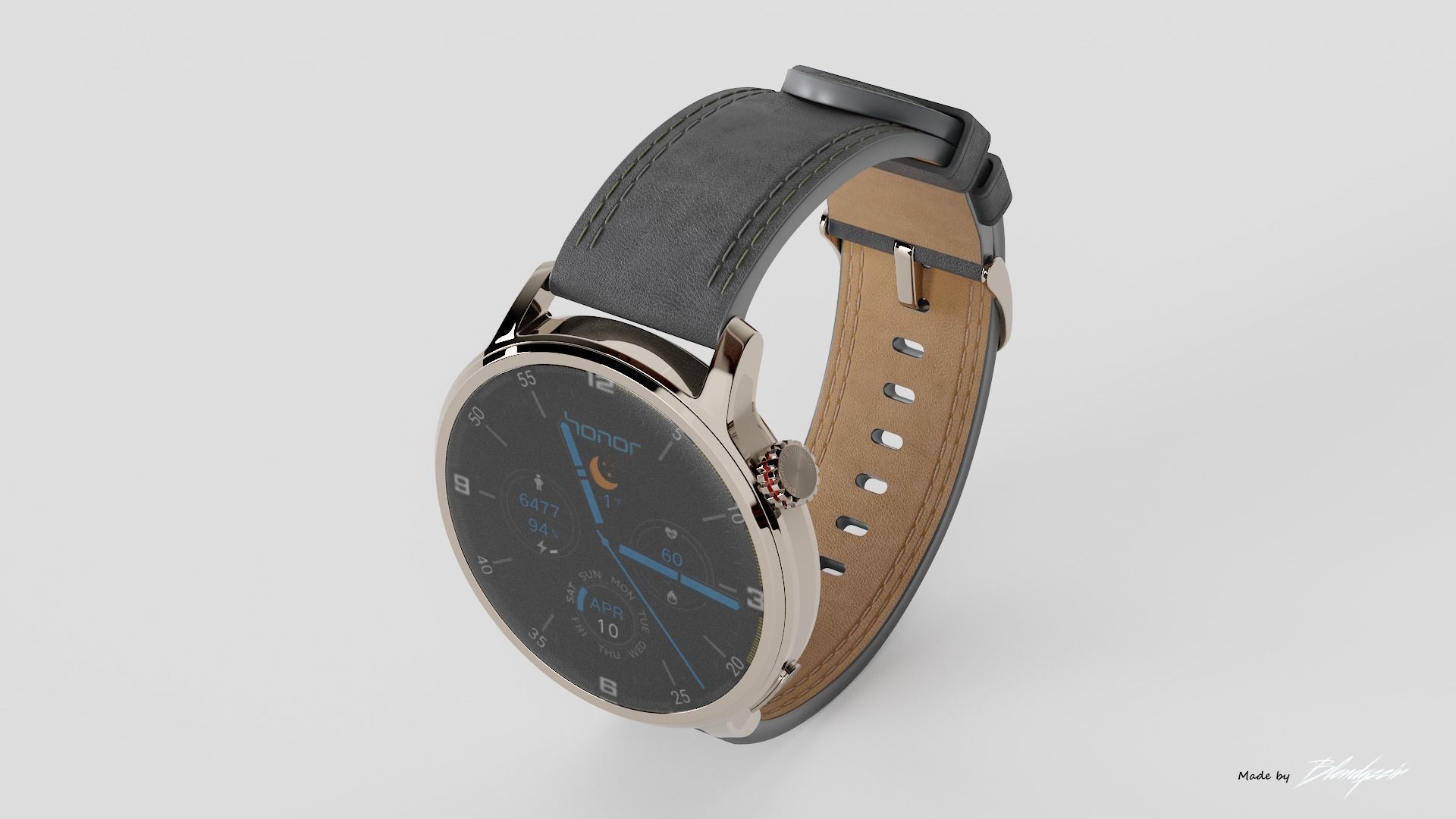 HONOR WATCH 4 PRO 3D model_16