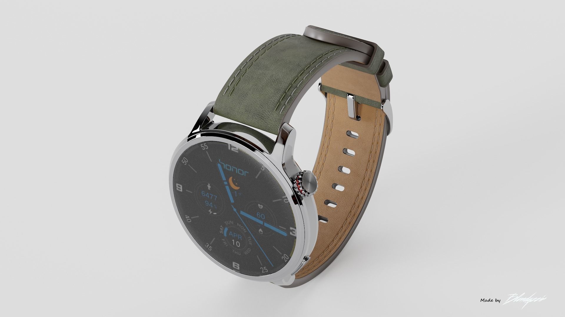 HONOR WATCH 4 PRO 3D model_8