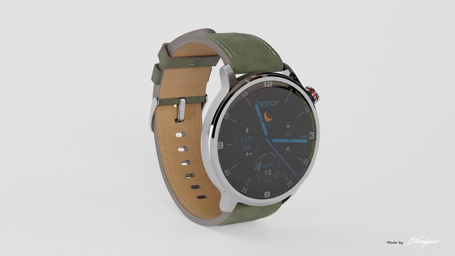 HONOR WATCH 4 PRO 3D model_7