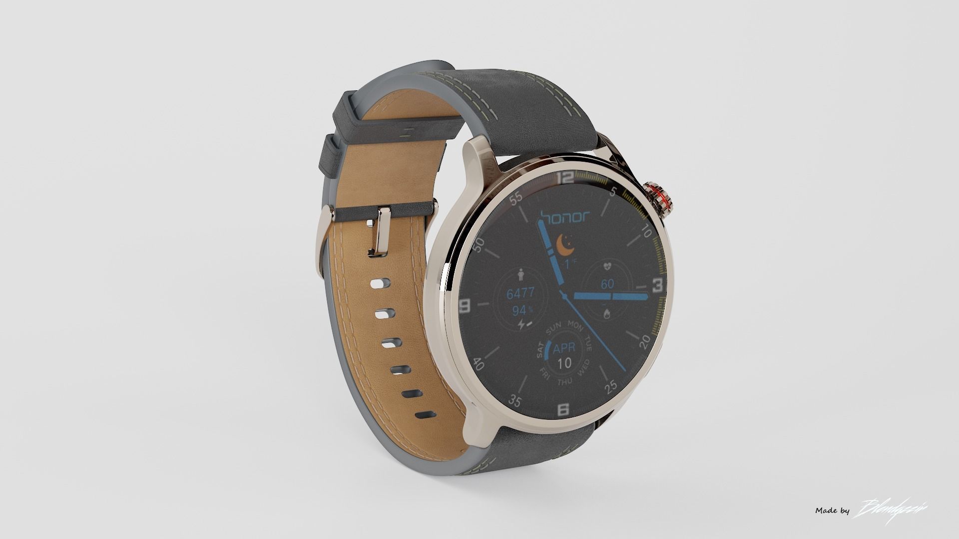 HONOR WATCH 4 PRO 3D model_15