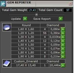 Emerald Cut Diamond Split Shank Ring 4391 3D print model_6