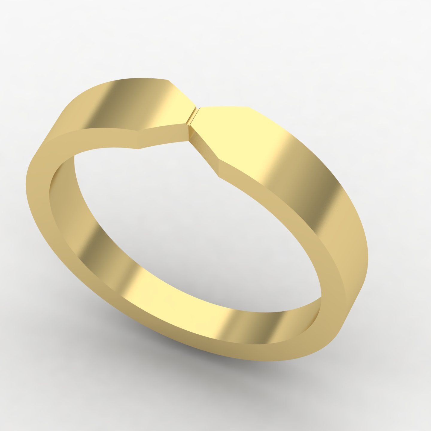Women ring 7  3D print model_8