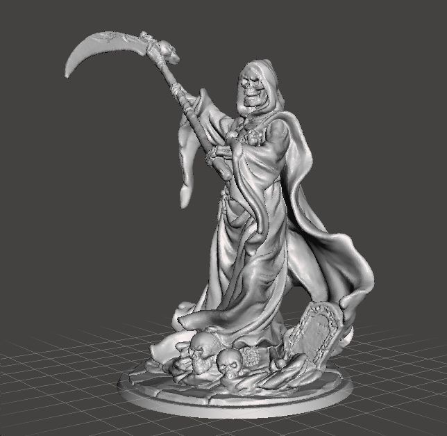 REAPER MONSTER MINIATURE MODEL FOR FANTASY GAMES DND RPG 3D print model_1