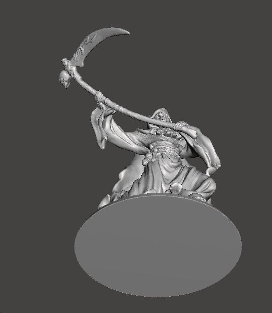 REAPER MONSTER MINIATURE MODEL FOR FANTASY GAMES DND RPG 3D print model_5
