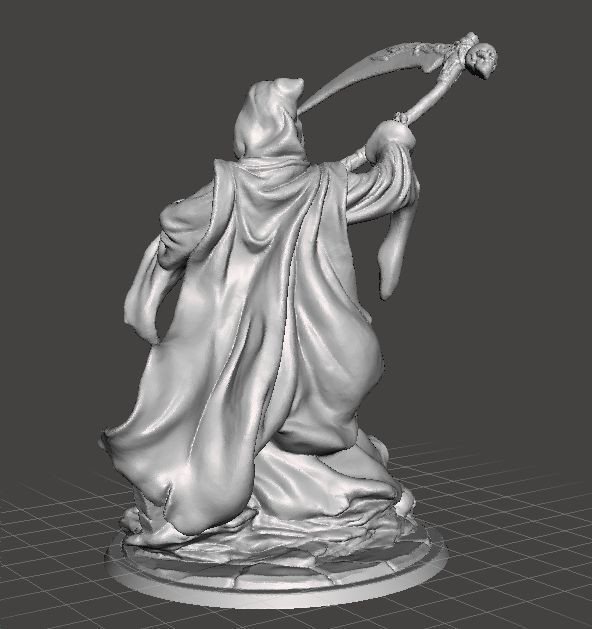 REAPER MONSTER MINIATURE MODEL FOR FANTASY GAMES DND RPG 3D print model_2