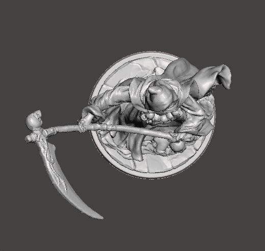 REAPER MONSTER MINIATURE MODEL FOR FANTASY GAMES DND RPG 3D print model_4