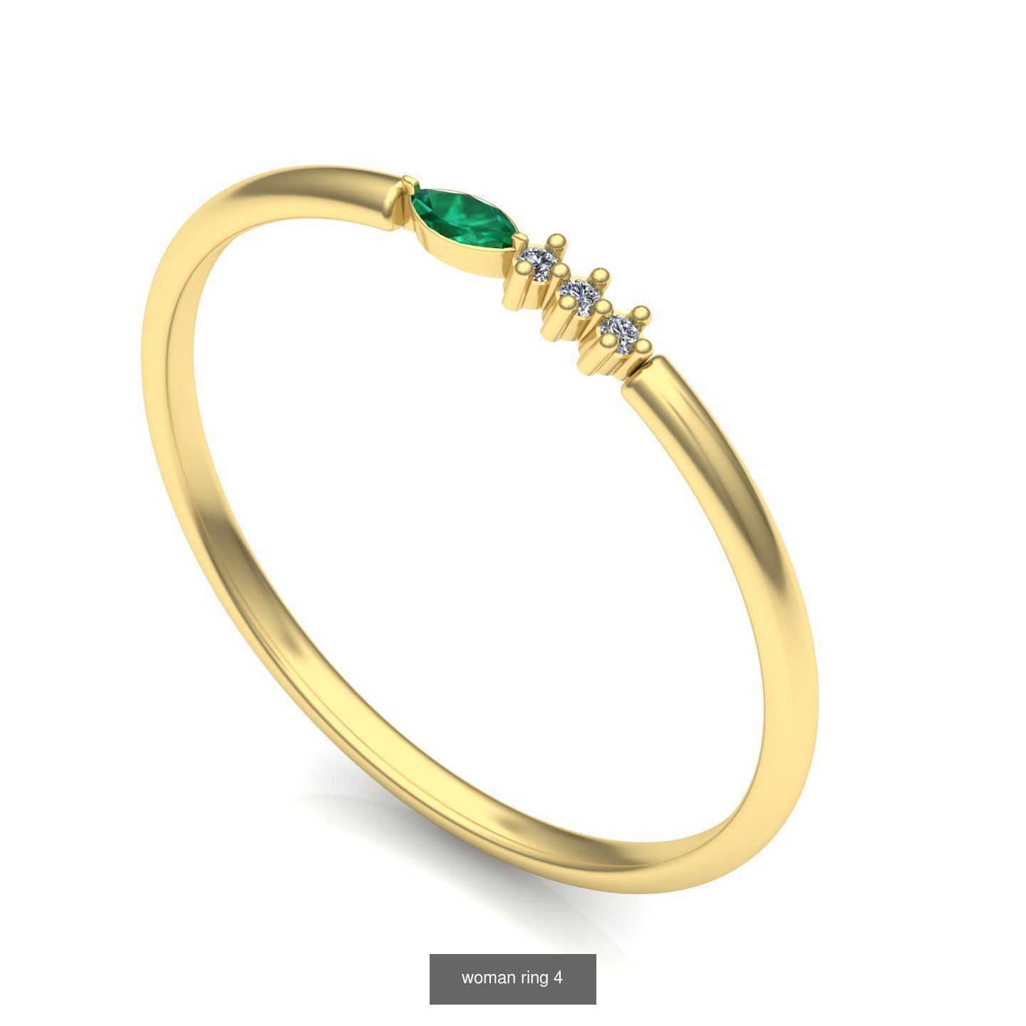 minimalism rings 3D Model Collection_15