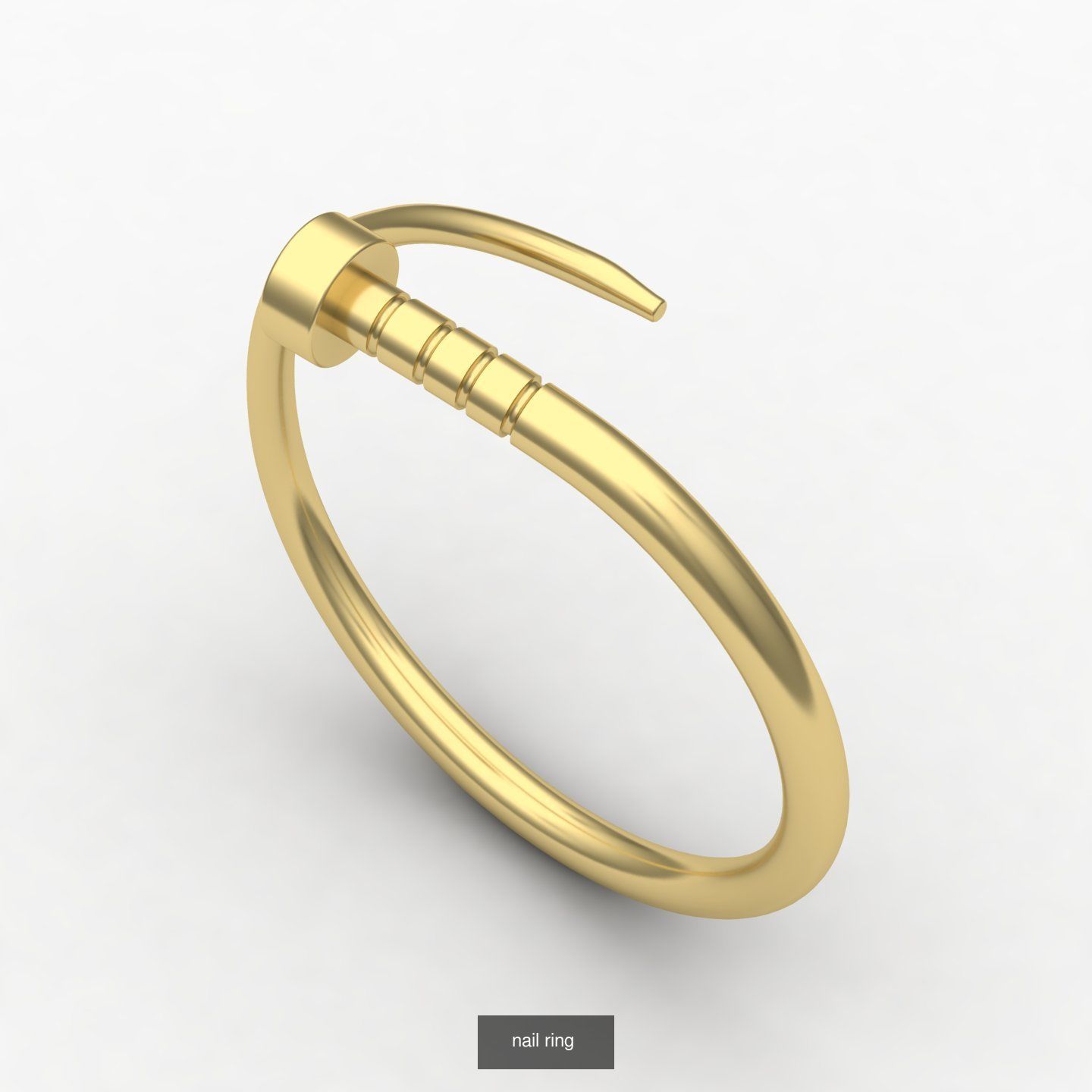 minimalism rings 3D Model Collection_10