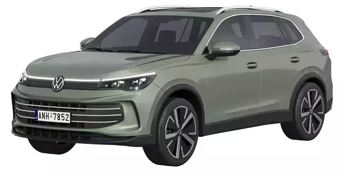Volkswagen Tiguan 2024 3D model