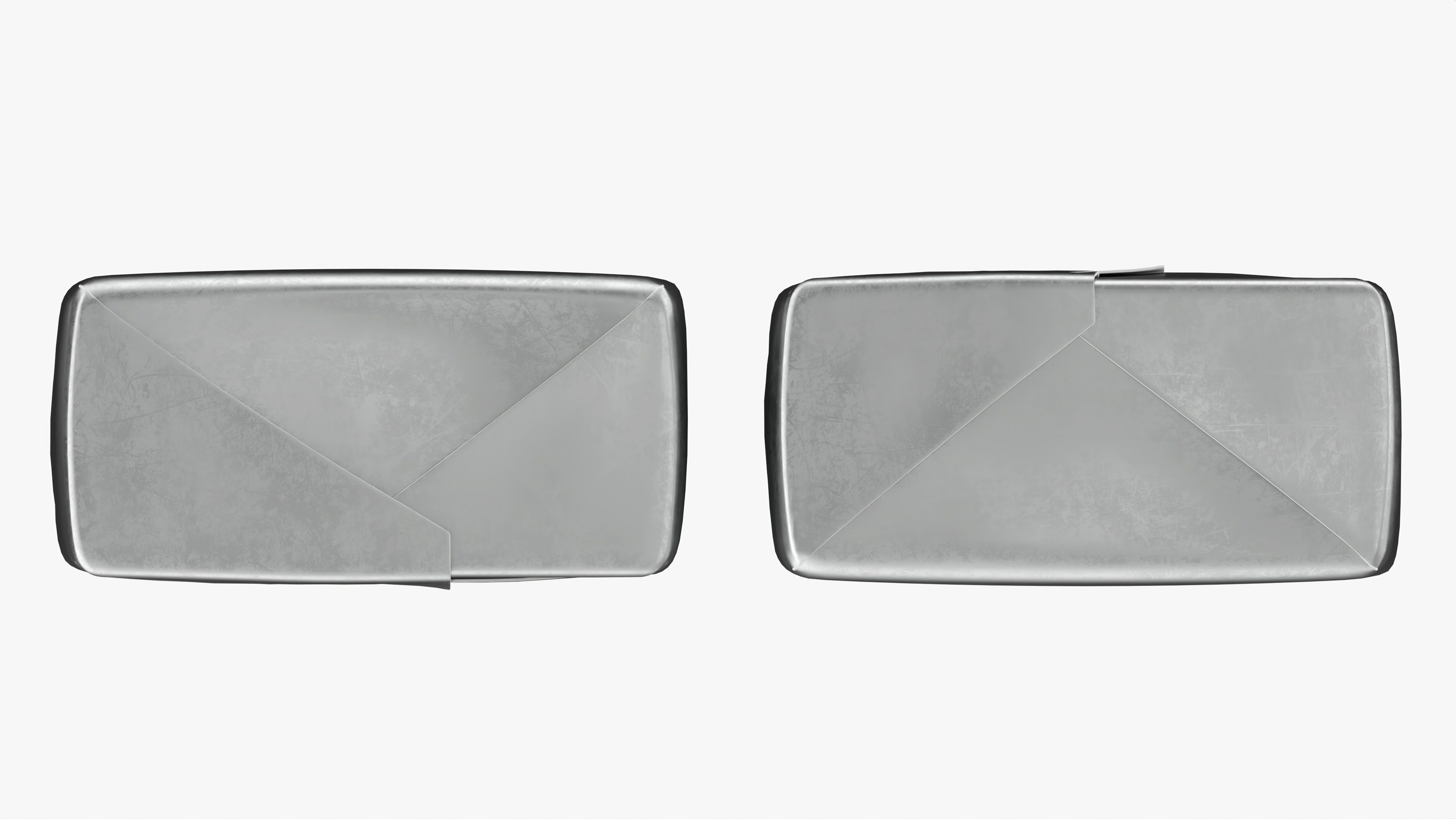 Candy wrapping foil 3D model_4