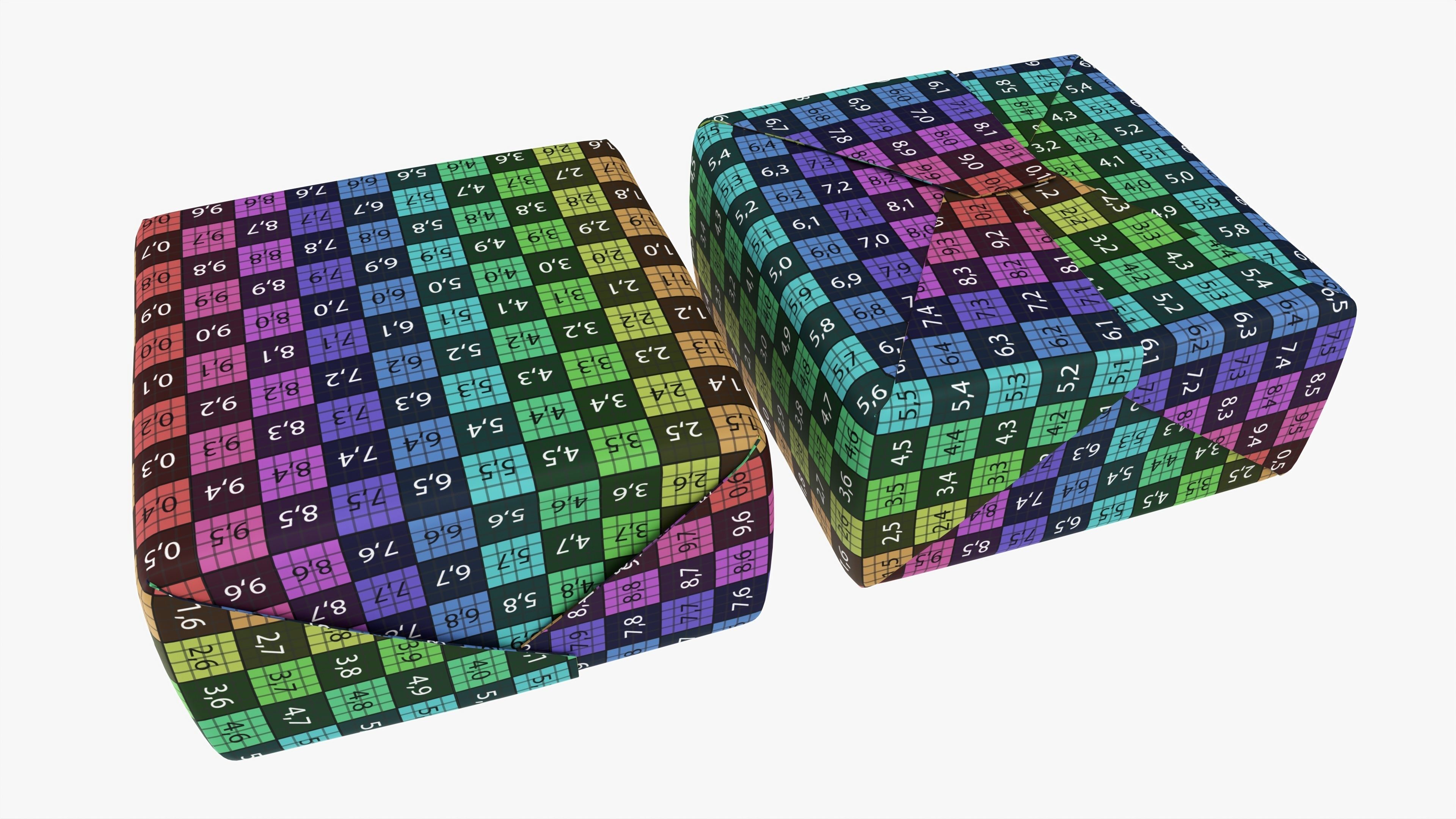 Candy wrapping foil 3D model_6