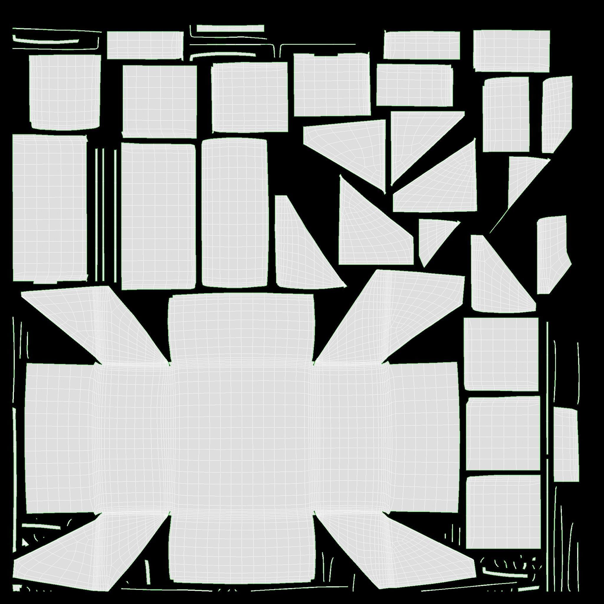 Candy wrapping foil 3D model_7