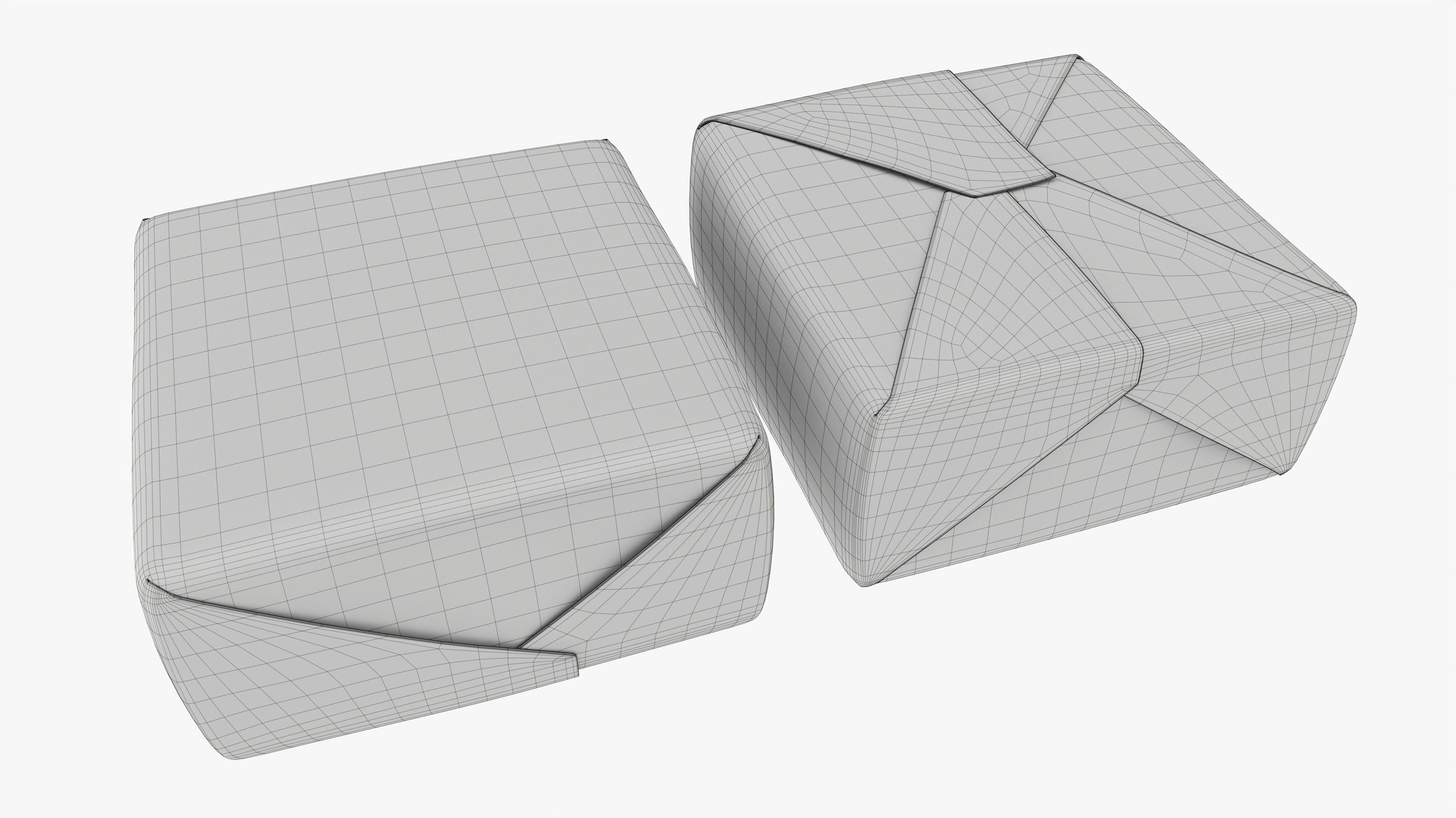 Candy wrapping paper 3D model_5