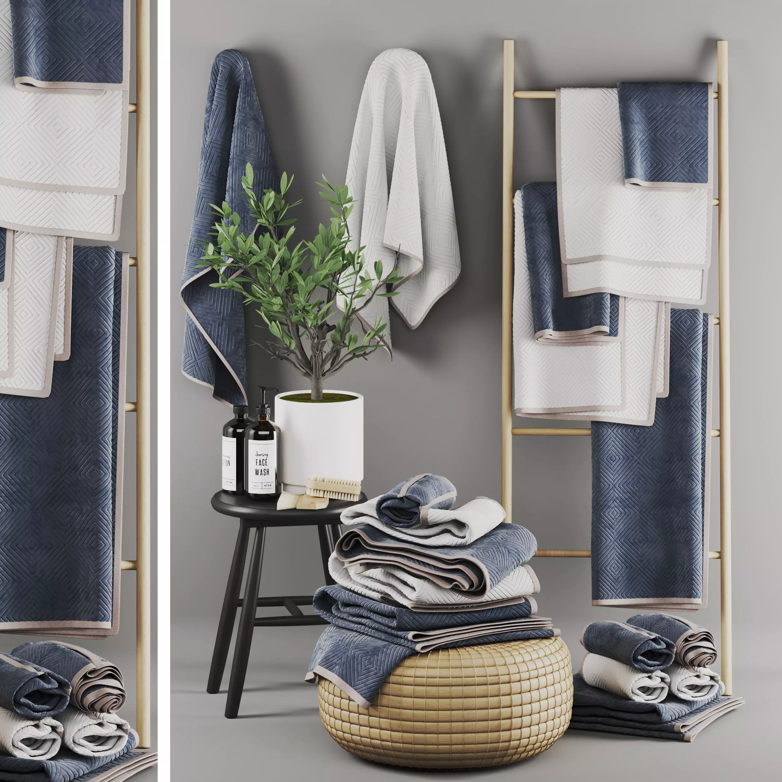 Bathroom accessories-17 3D model