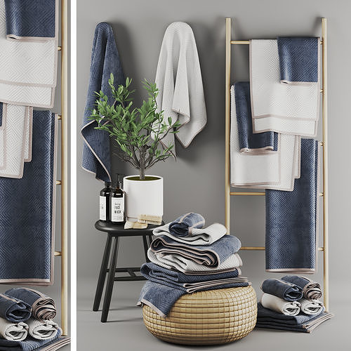 Bathroom accessories-17 3D model