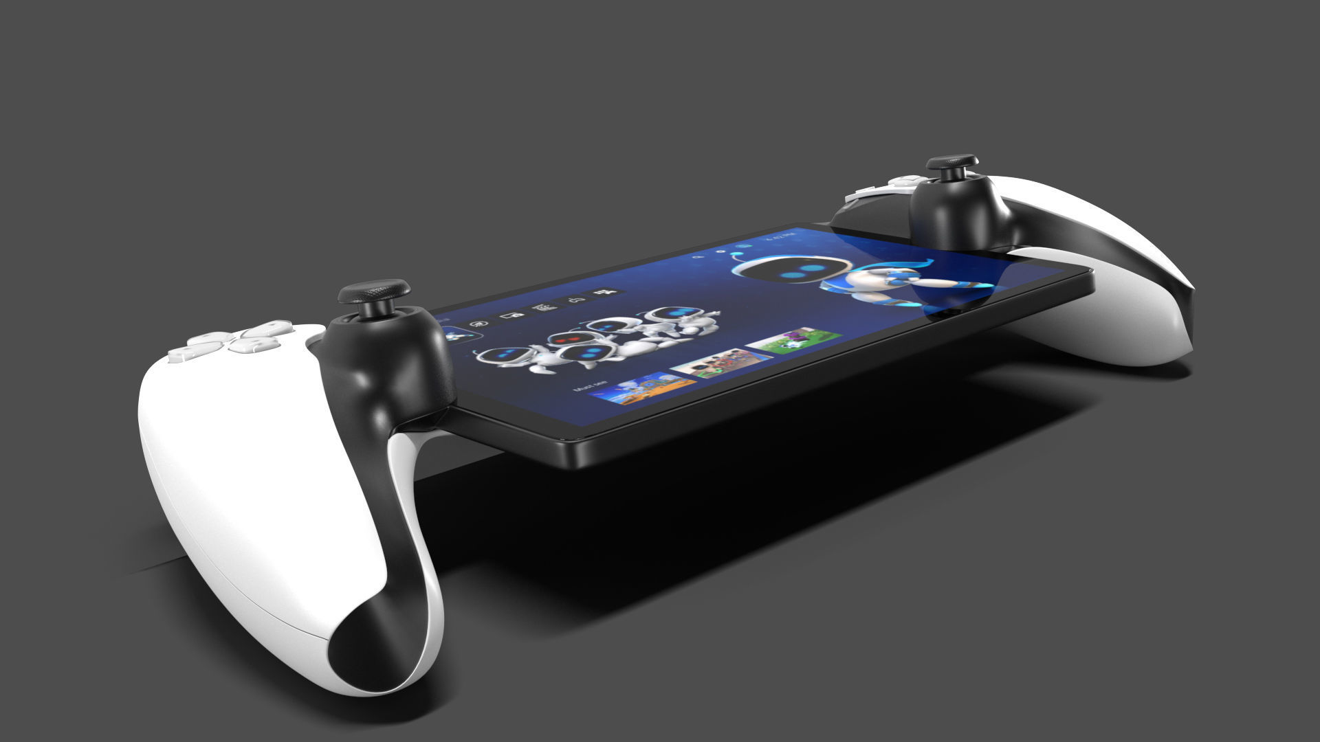 Sony PlayStation Portal 3D model_11